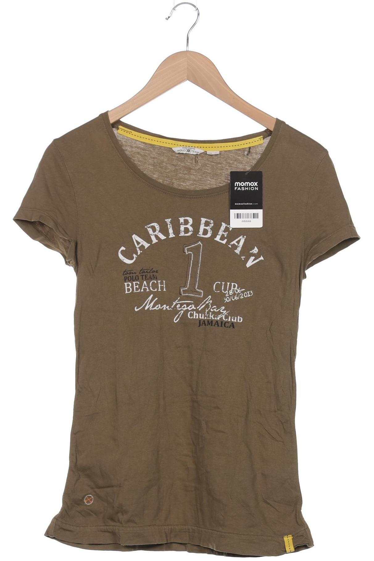 

Tom Tailor Damen T-Shirt, grün, Gr. 38