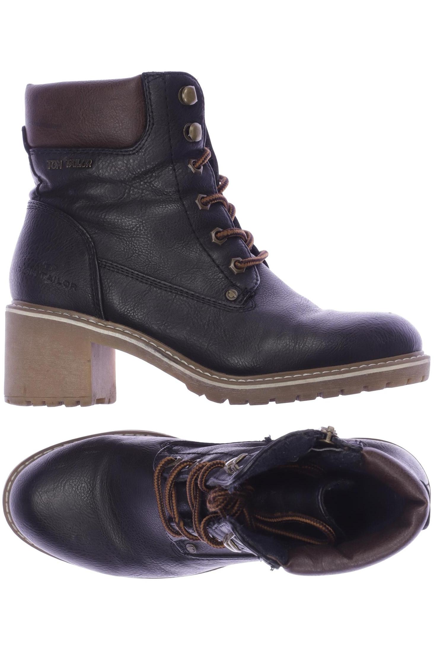 

Tom Tailor Damen Stiefelette, schwarz, Gr. 37