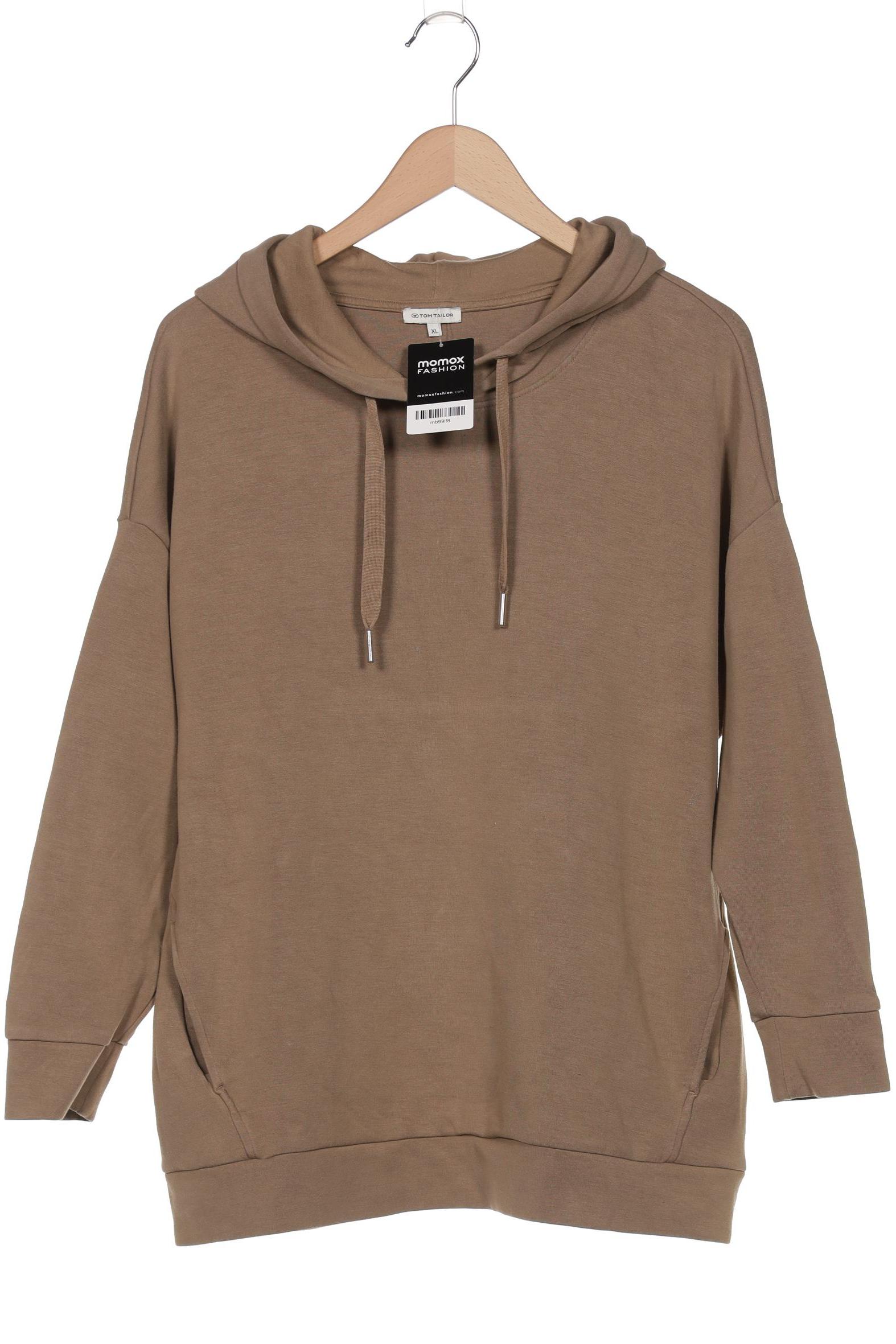 

Tom Tailor Damen Kapuzenpullover, beige, Gr. 44