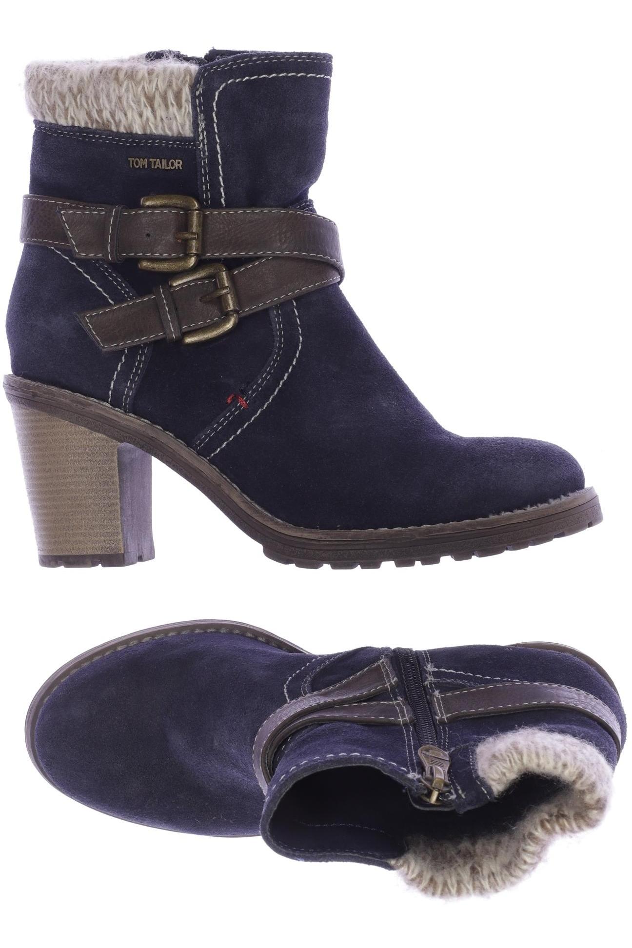 

Tom Tailor Damen Stiefelette, marineblau, Gr. 37