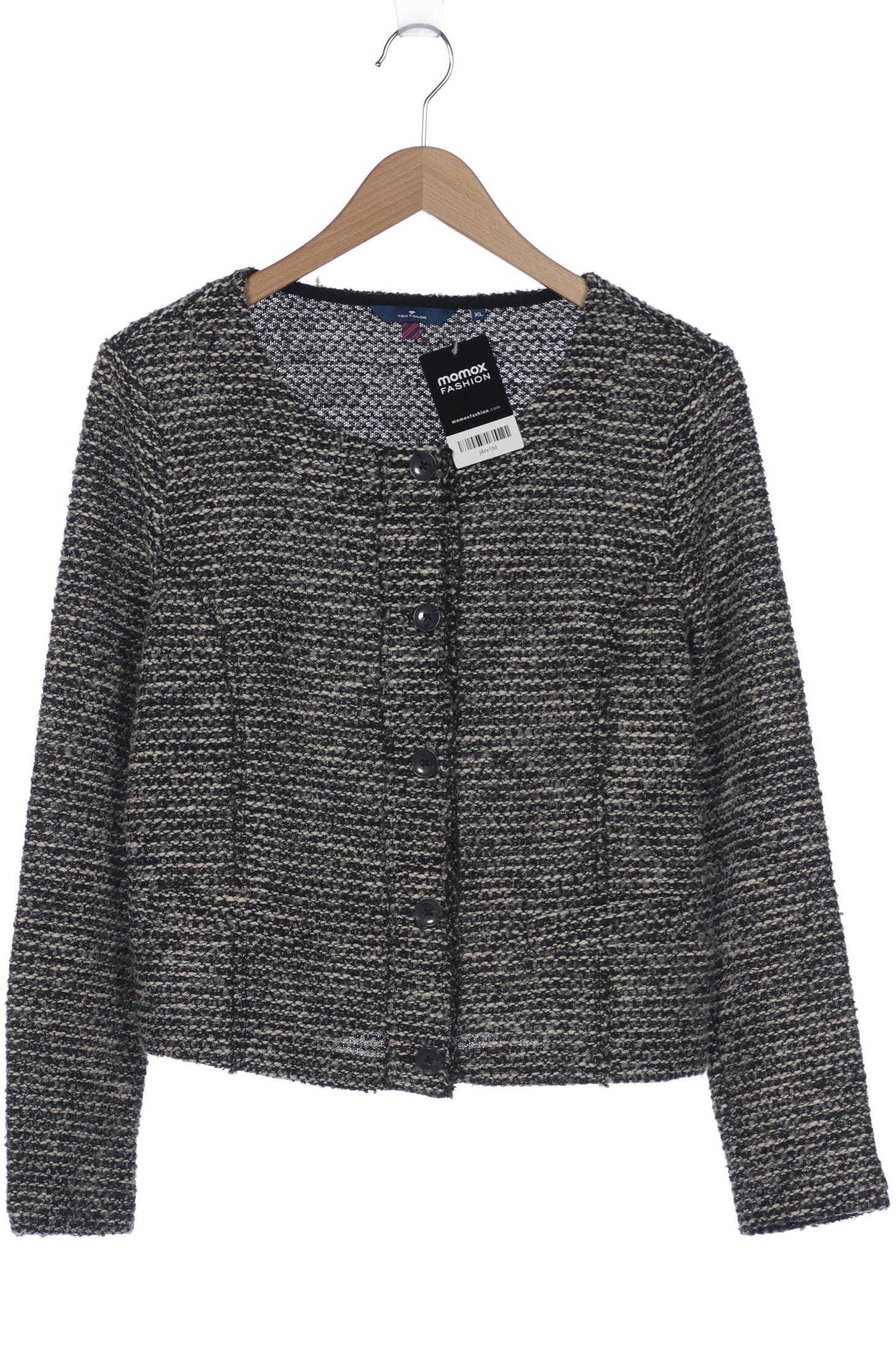

Tom Tailor Damen Strickjacke, grau
