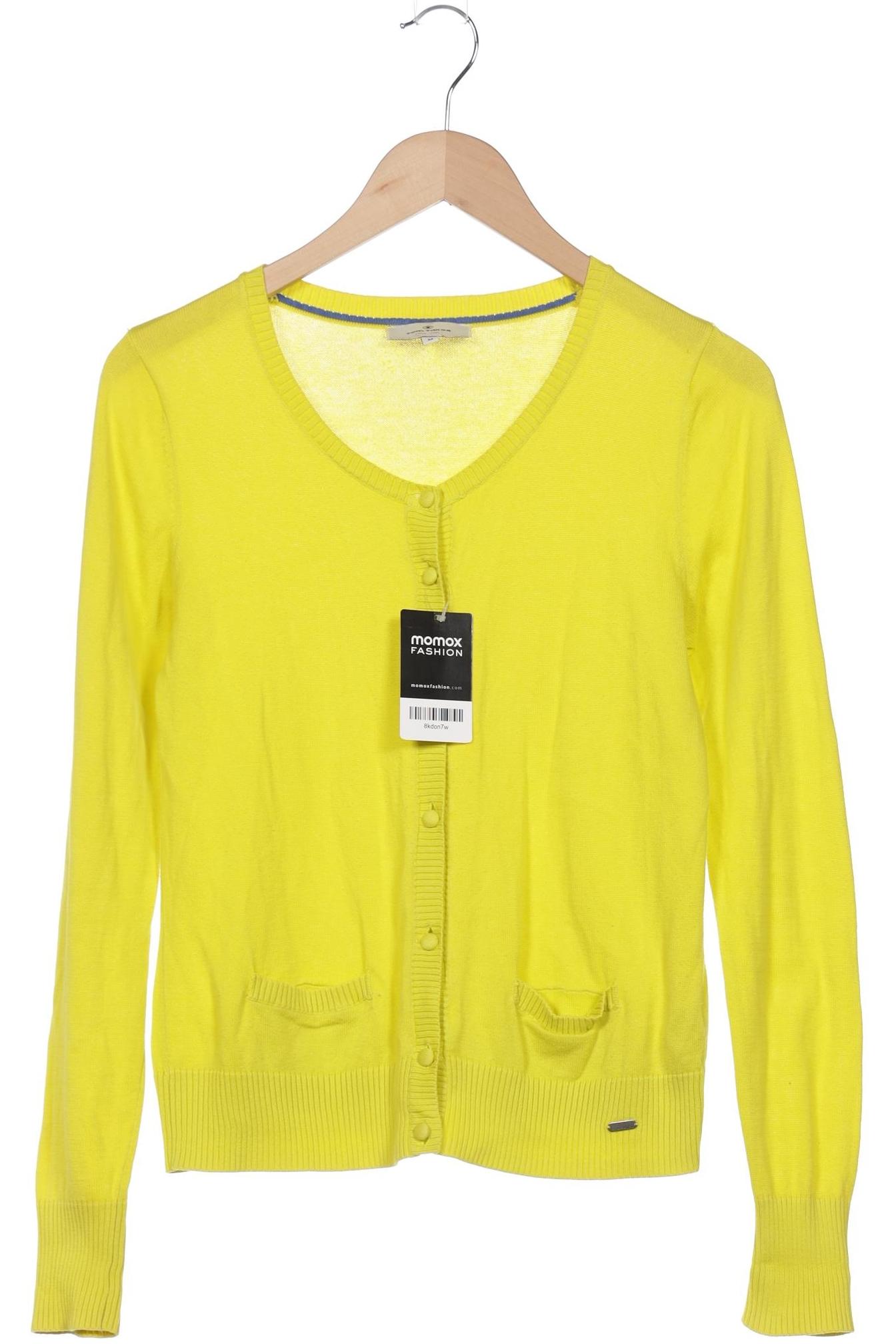 

Tom Tailor Damen Strickjacke, gelb, Gr. 38