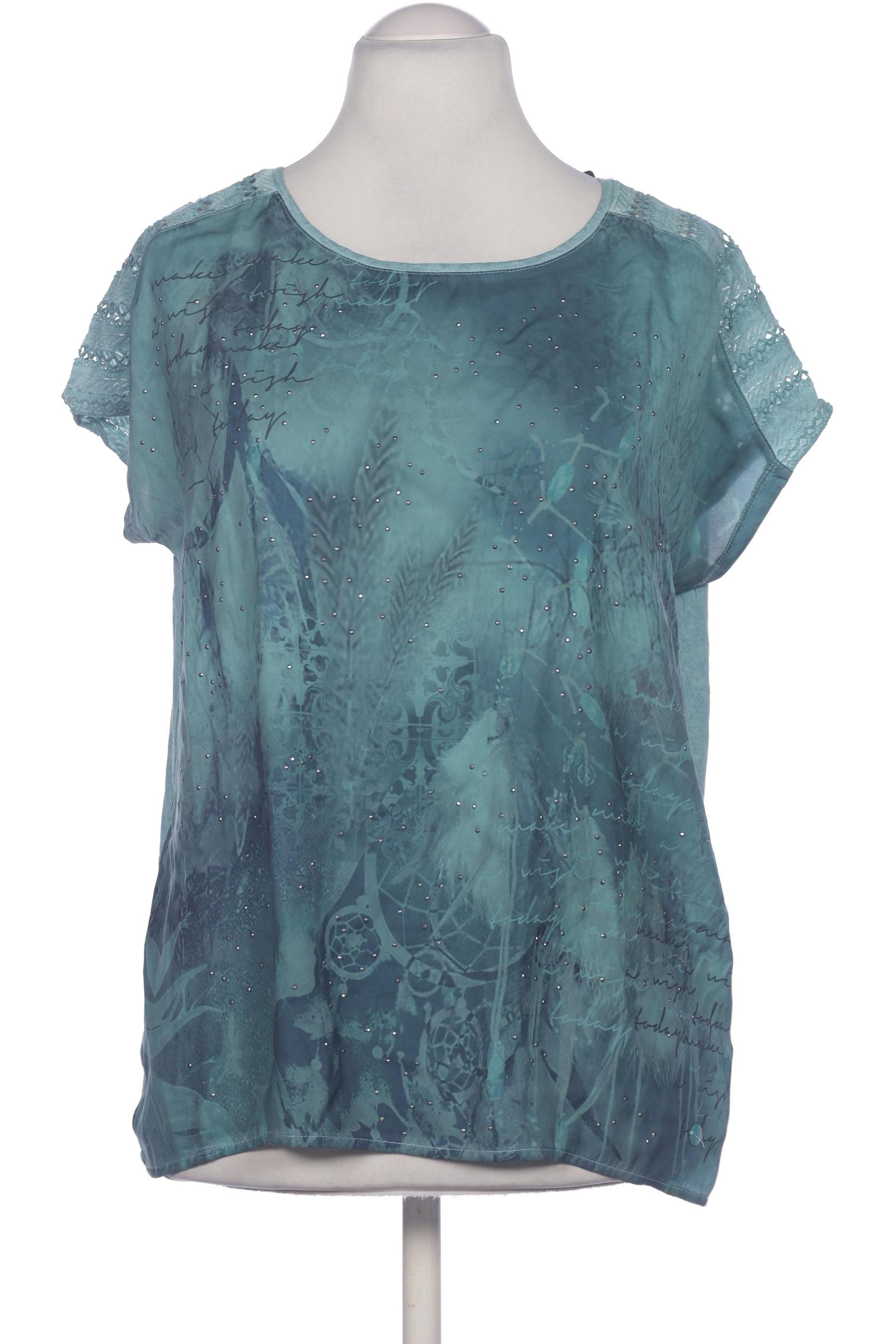 

Tom Tailor Damen T-Shirt, türkis, Gr. 42