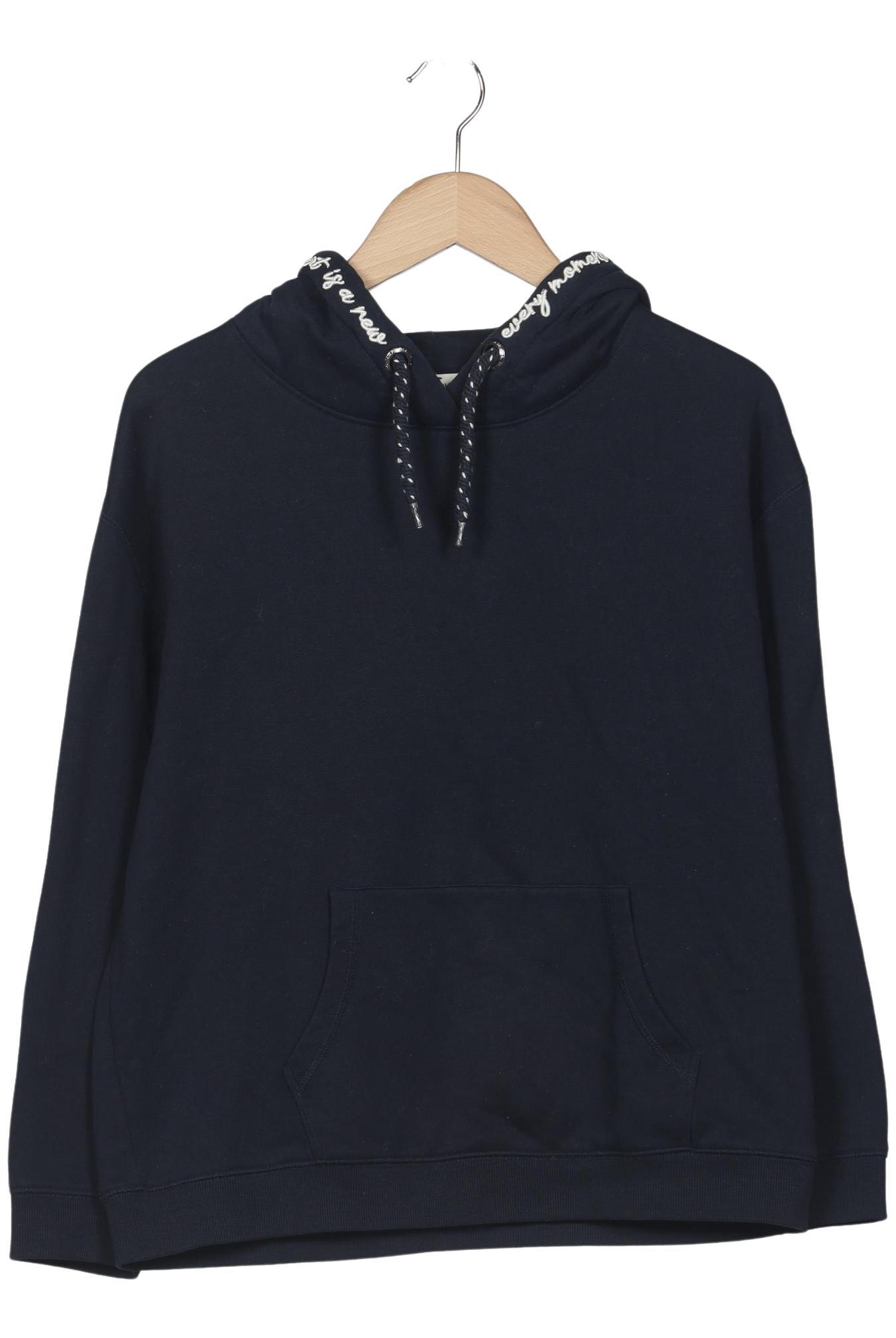 

Tom Tailor Damen Kapuzenpullover, marineblau, Gr. 38