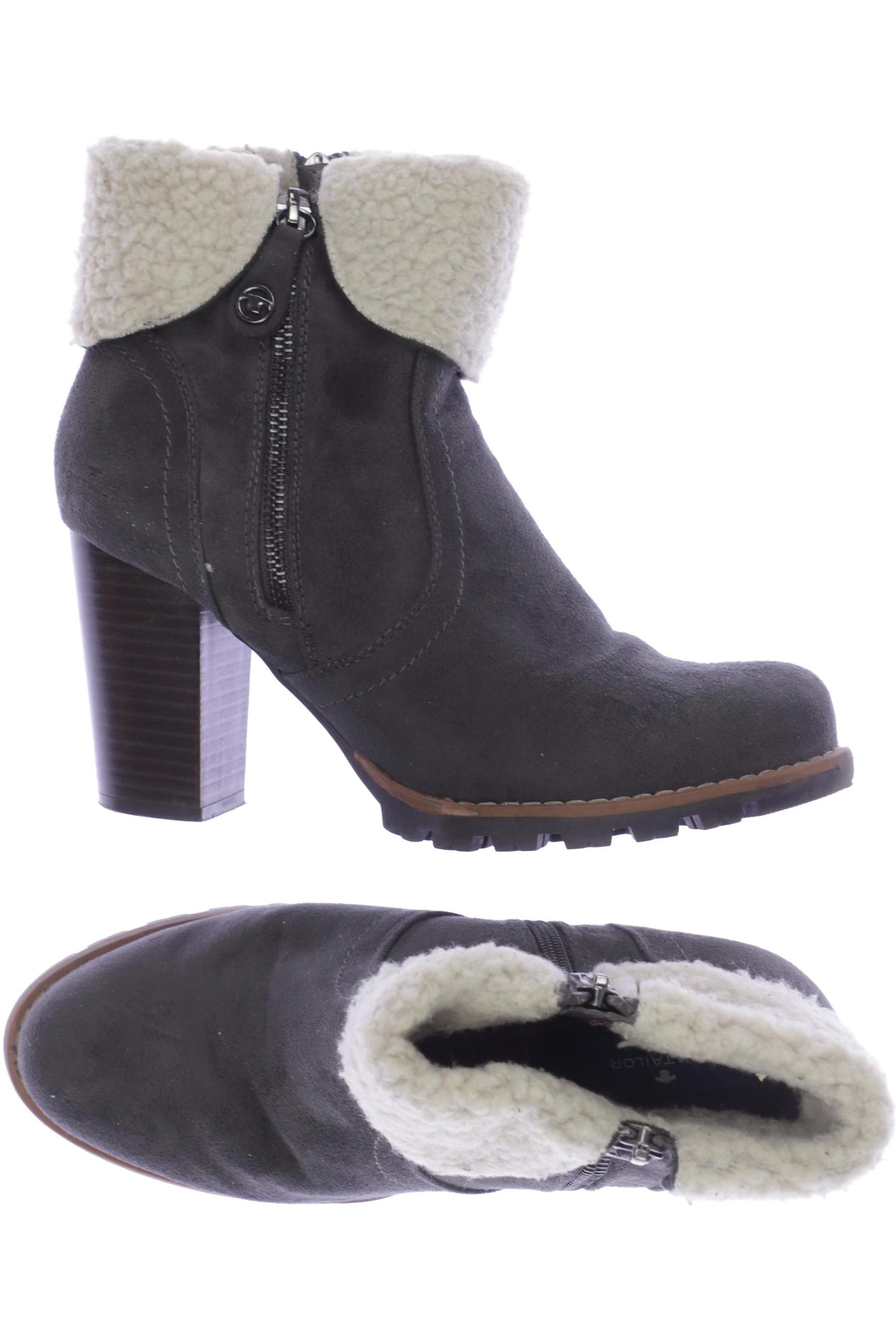 

Tom Tailor Damen Stiefelette, grau