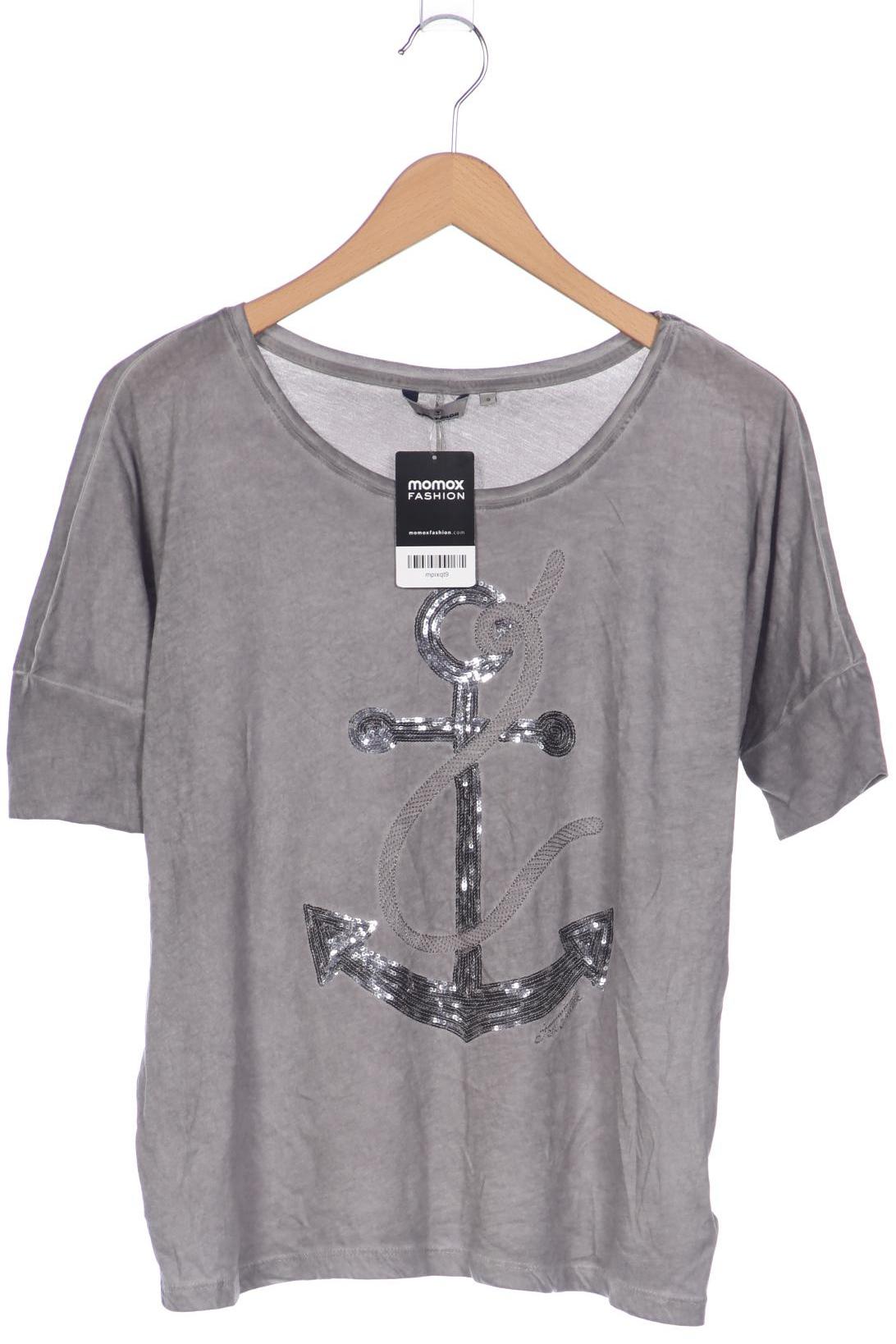 

Tom Tailor Damen T-Shirt, grau, Gr. 36