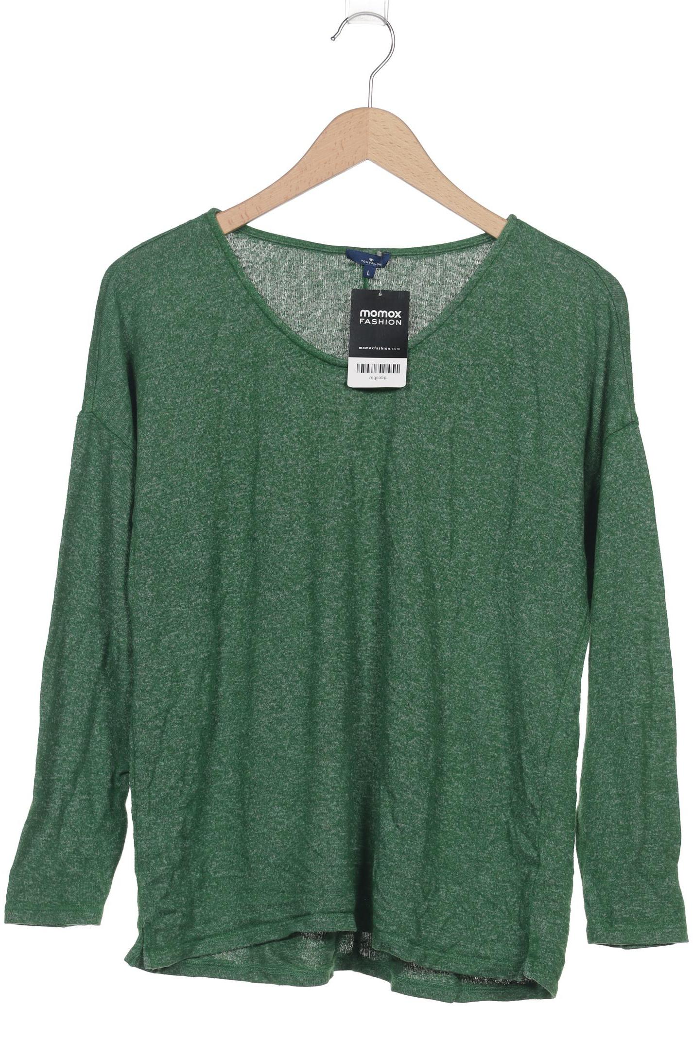

Tom Tailor Damen Langarmshirt, grün, Gr. 42