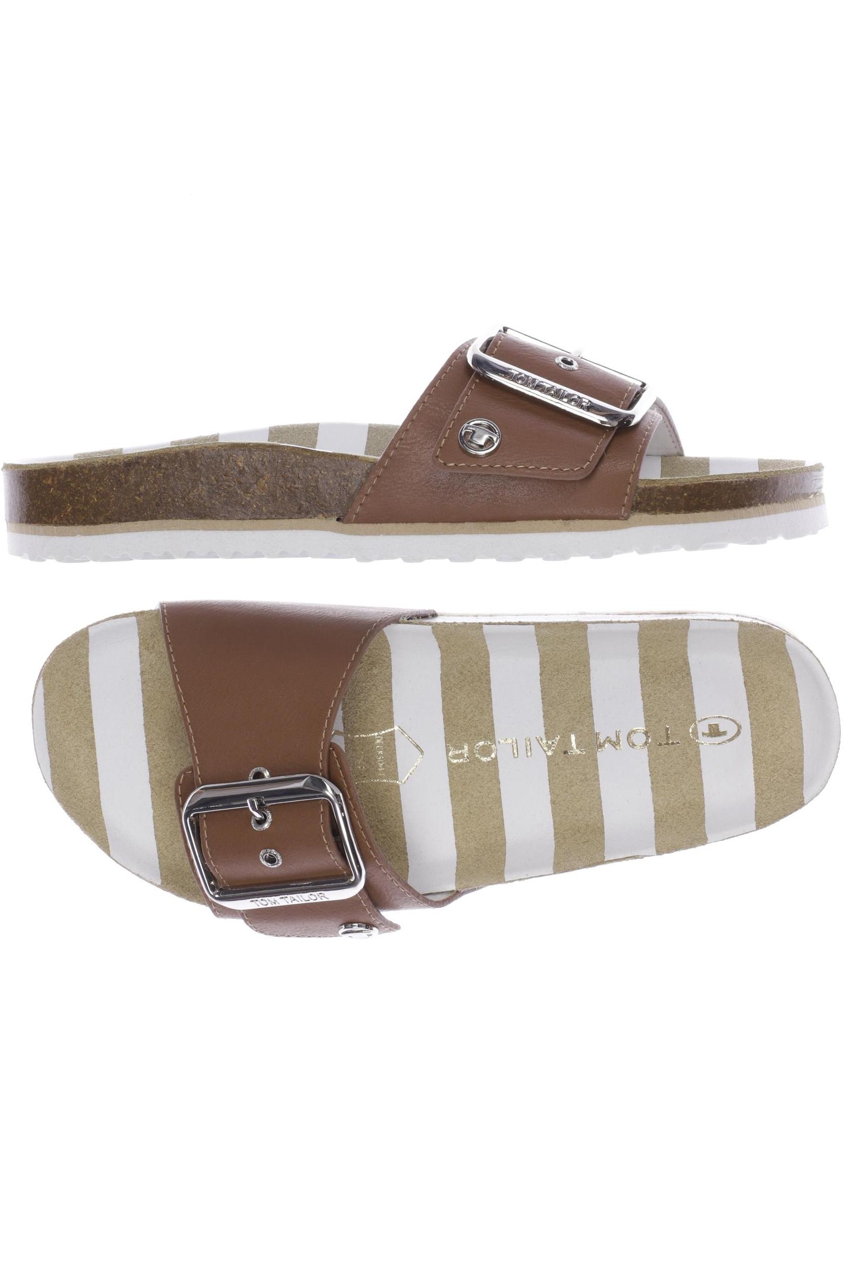 

Tom Tailor Damen Sandale, braun