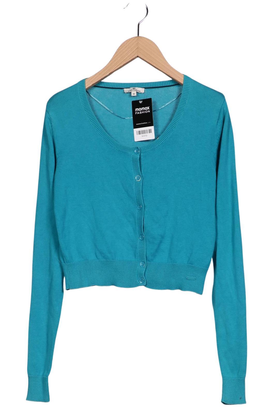 

Tom Tailor Damen Strickjacke, türkis, Gr. 38