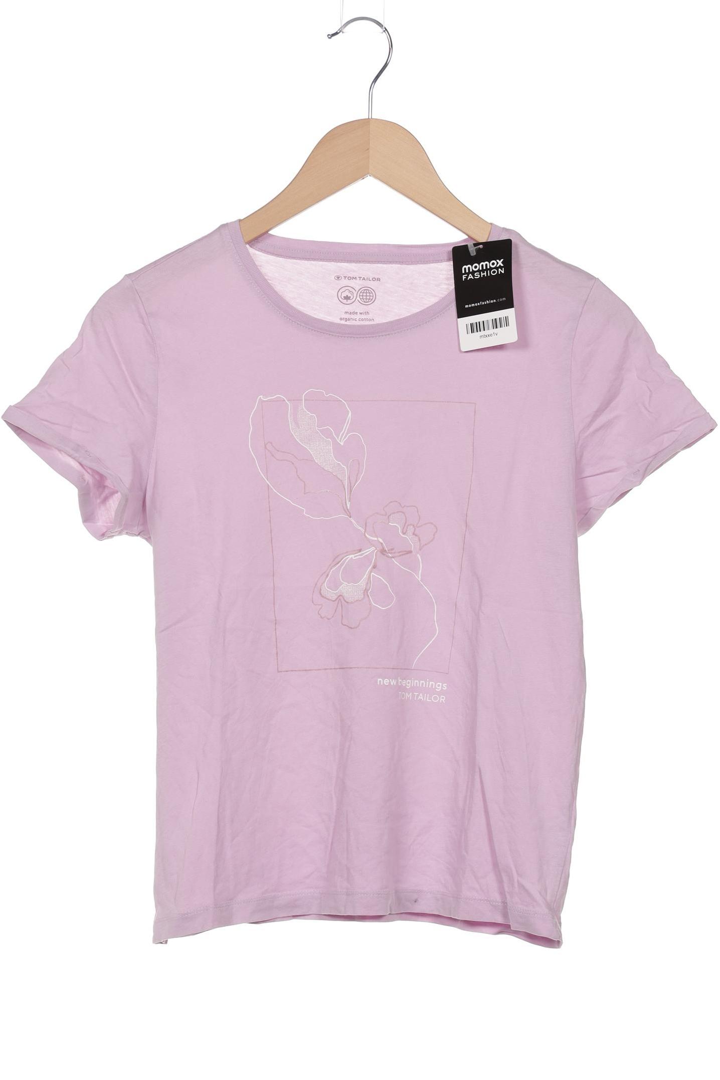 

Tom Tailor Damen T-Shirt, flieder, Gr. 34
