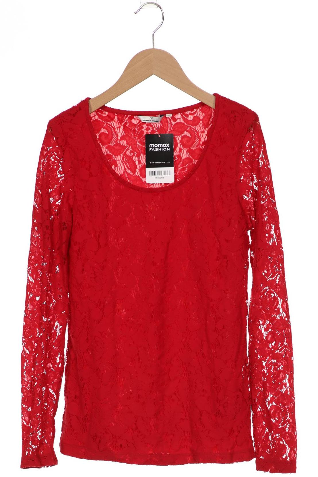 

Tom Tailor Damen Langarmshirt, rot