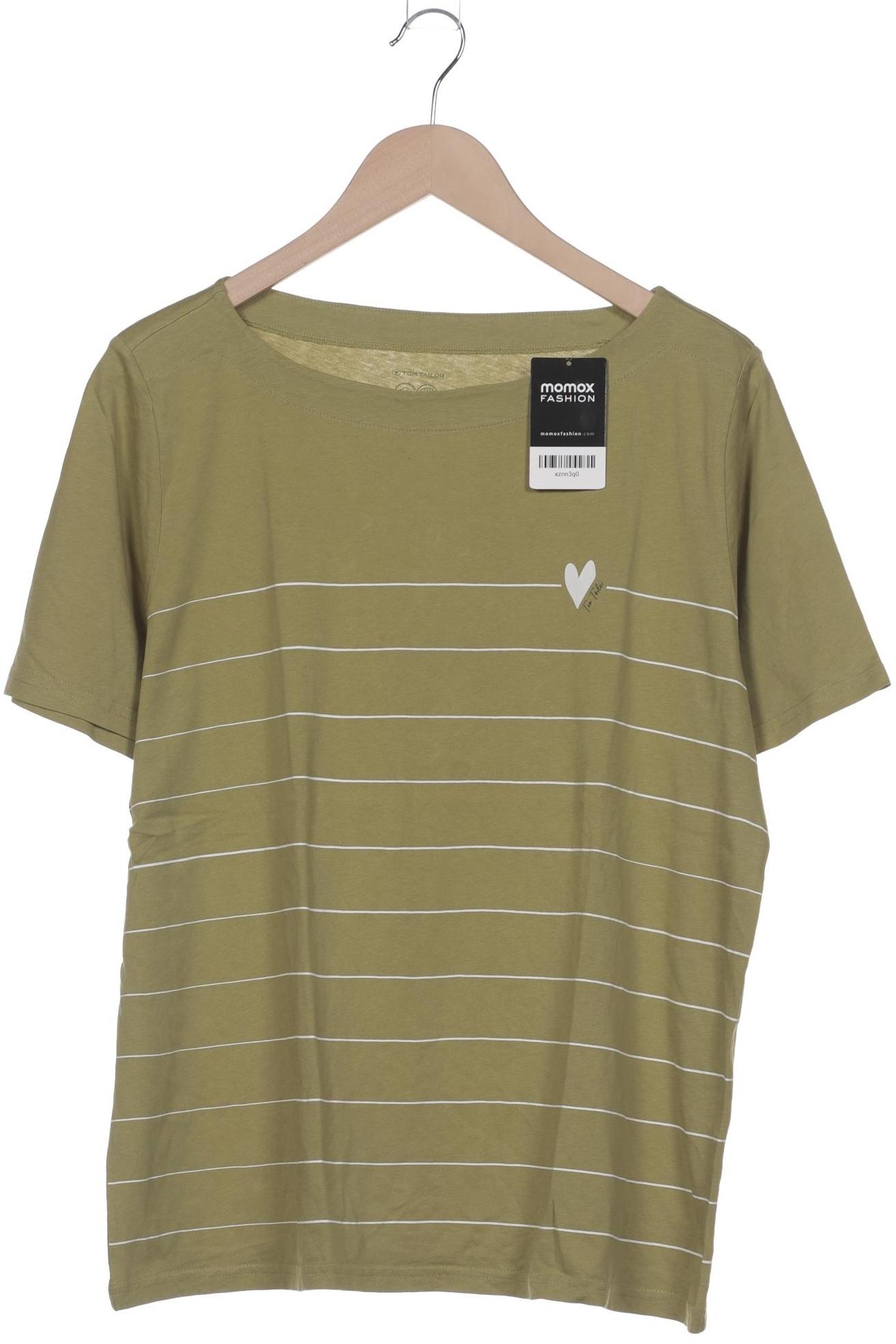 

Tom Tailor Damen T-Shirt, grün, Gr. 48