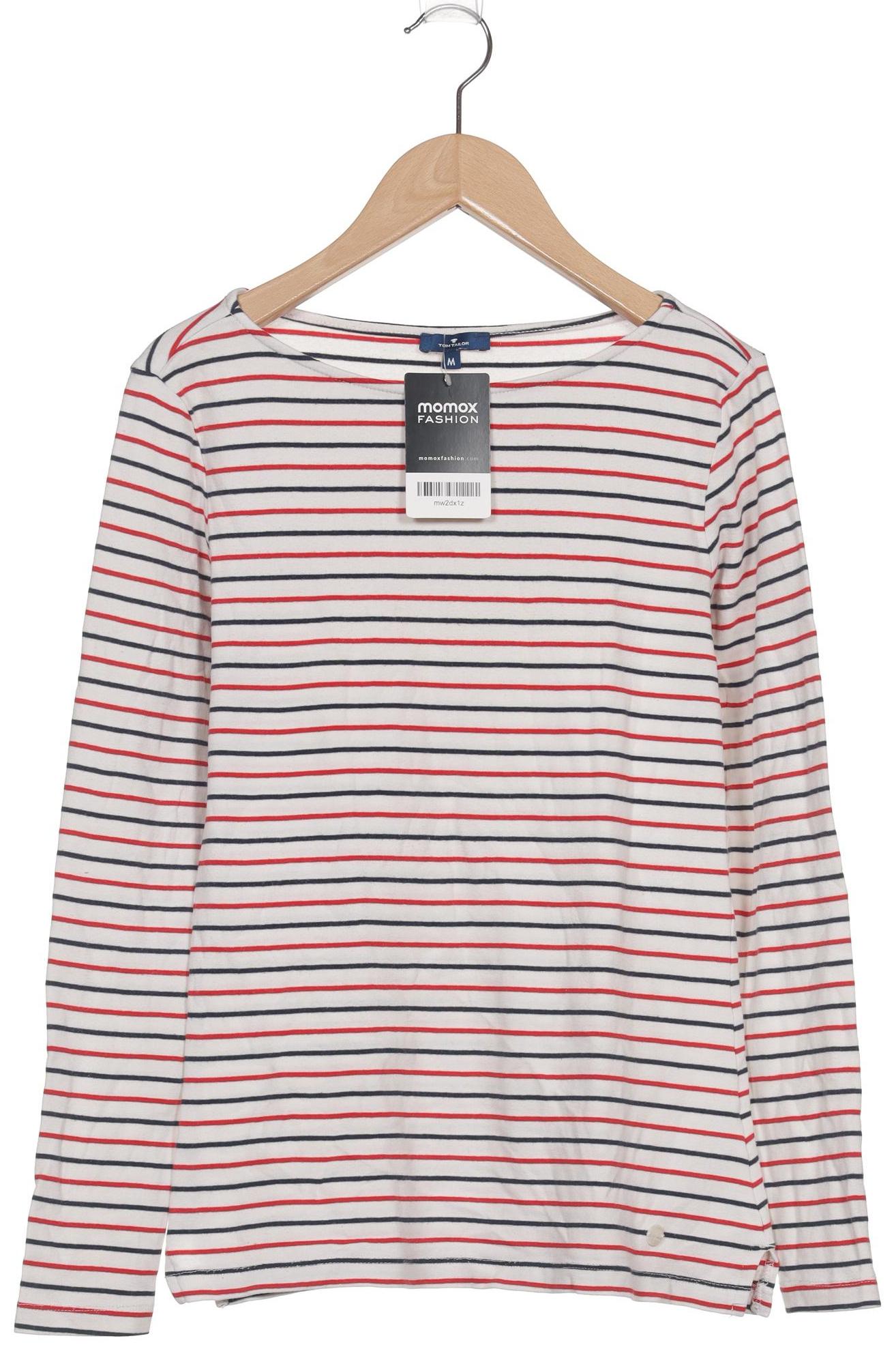 

Tom Tailor Damen Langarmshirt, weiß, Gr. 38