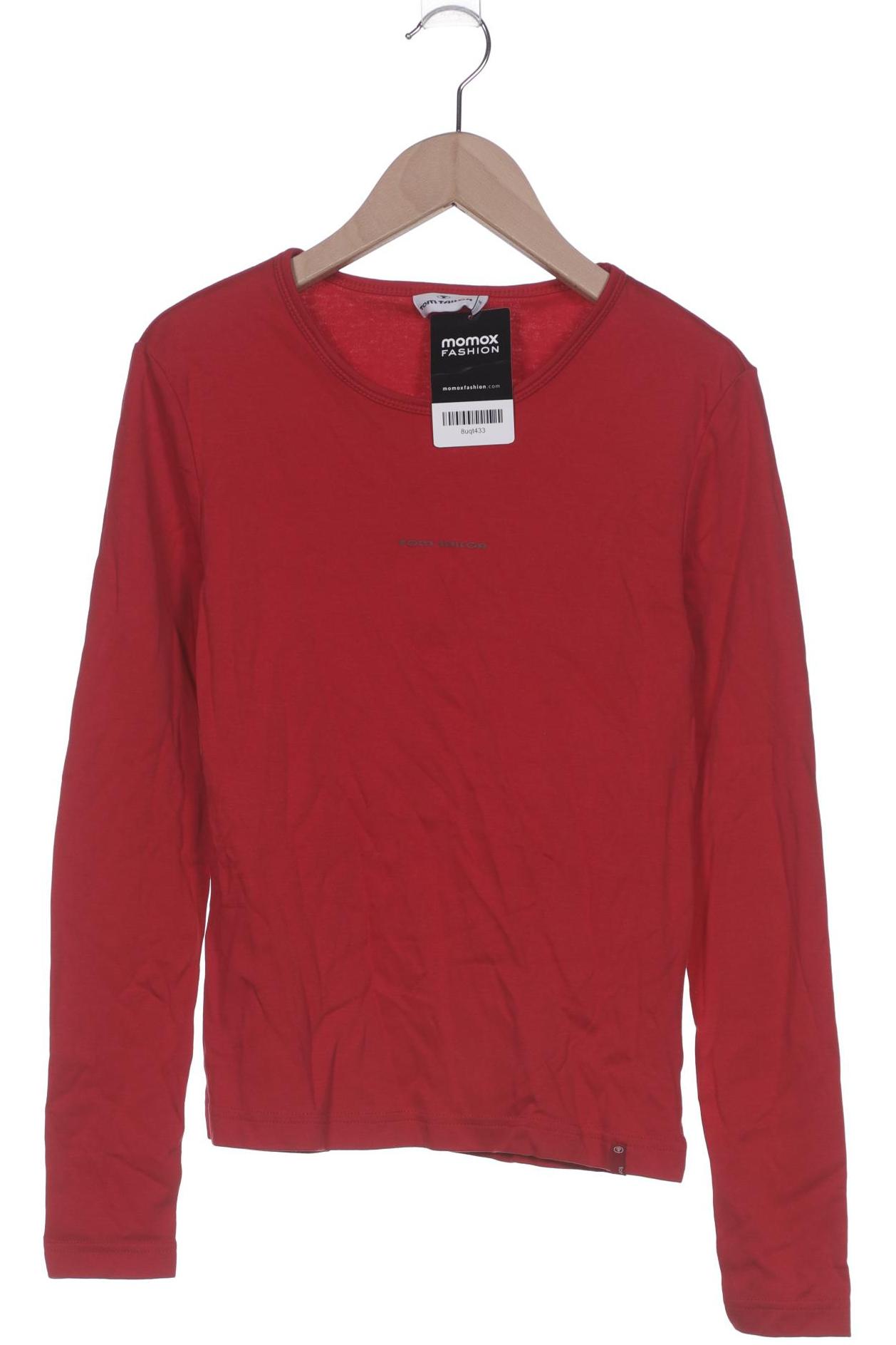 

Tom Tailor Damen Langarmshirt, rot, Gr. 36