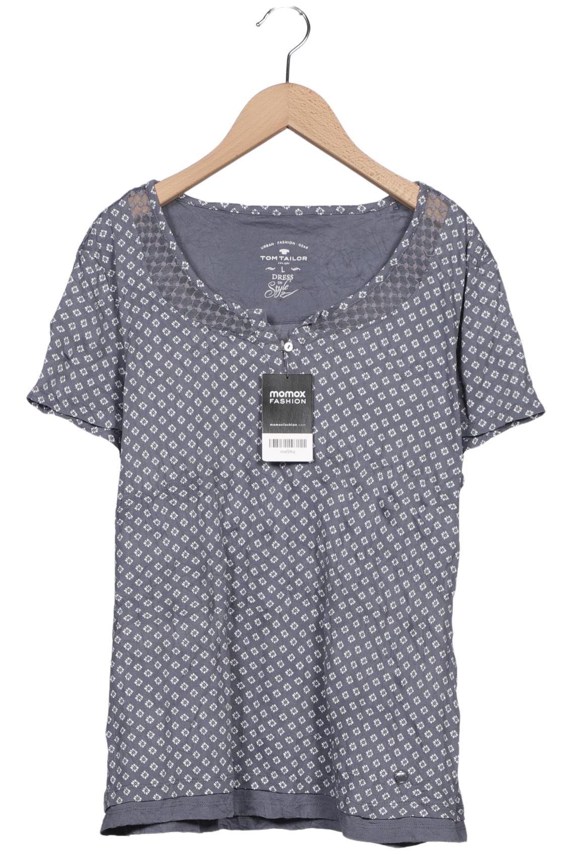 

Tom Tailor Damen T-Shirt, grau, Gr. 42