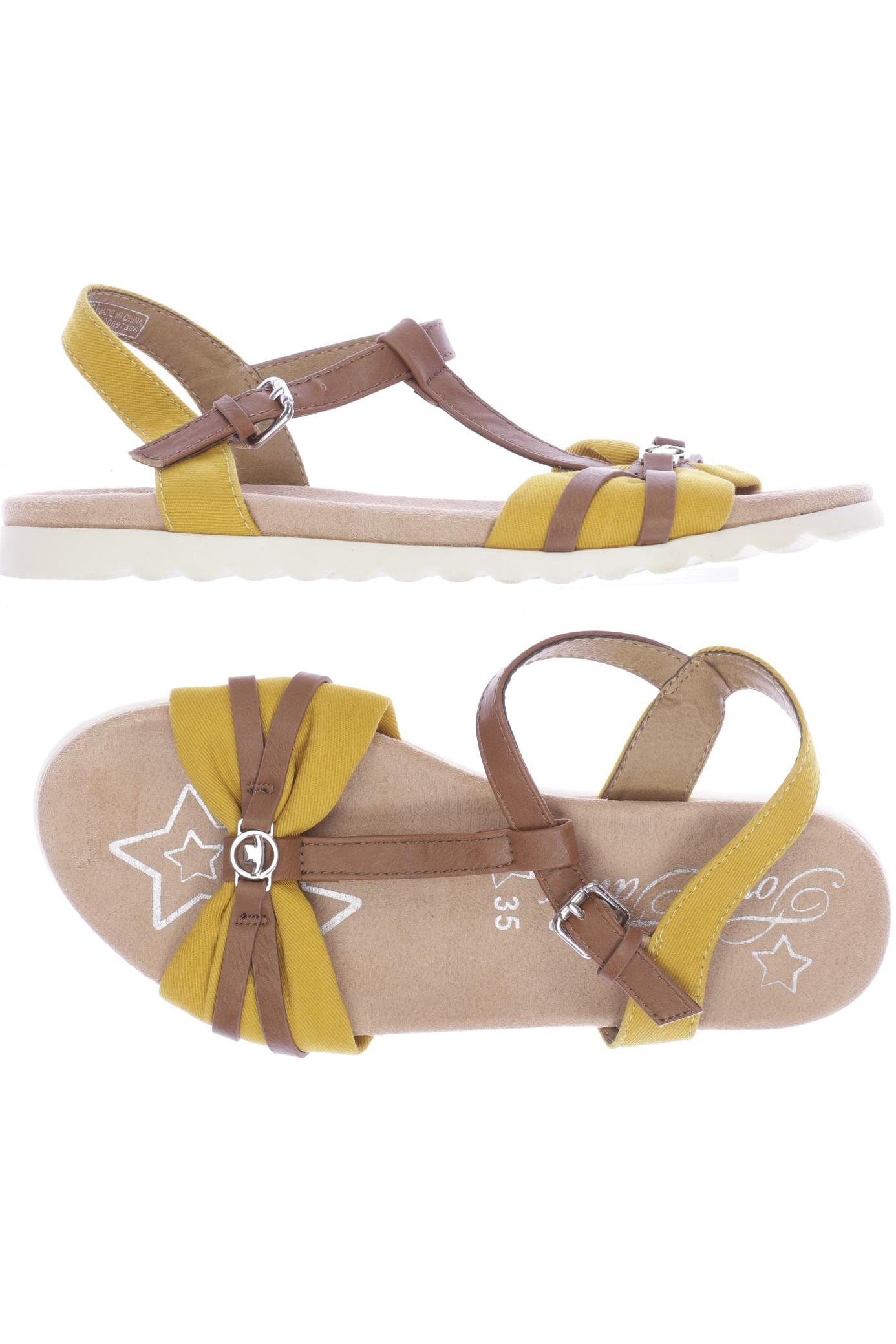 

Tom Tailor Damen Sandale, gelb