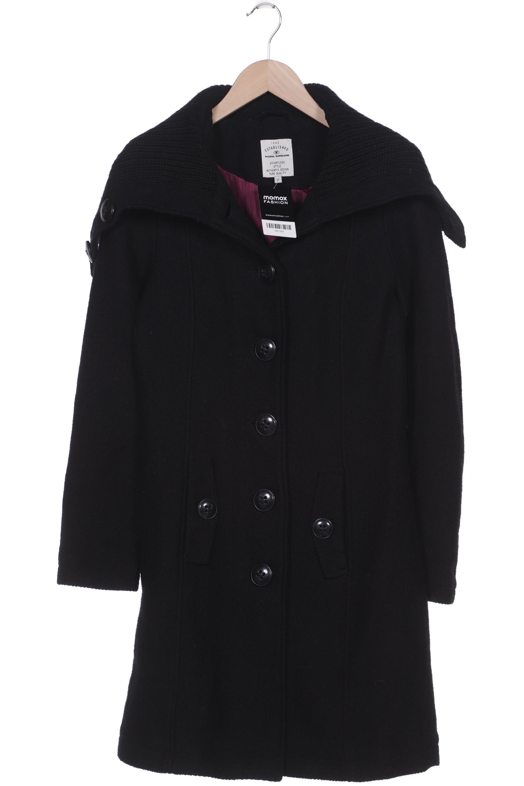 

Tom Tailor Damen Mantel, schwarz, Gr. 38