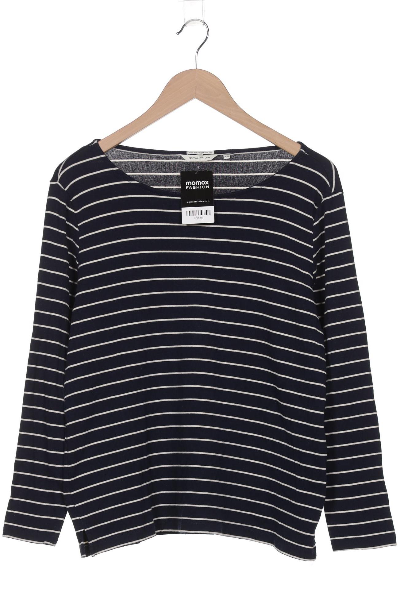 

Tom Tailor Damen Langarmshirt, marineblau, Gr. 46
