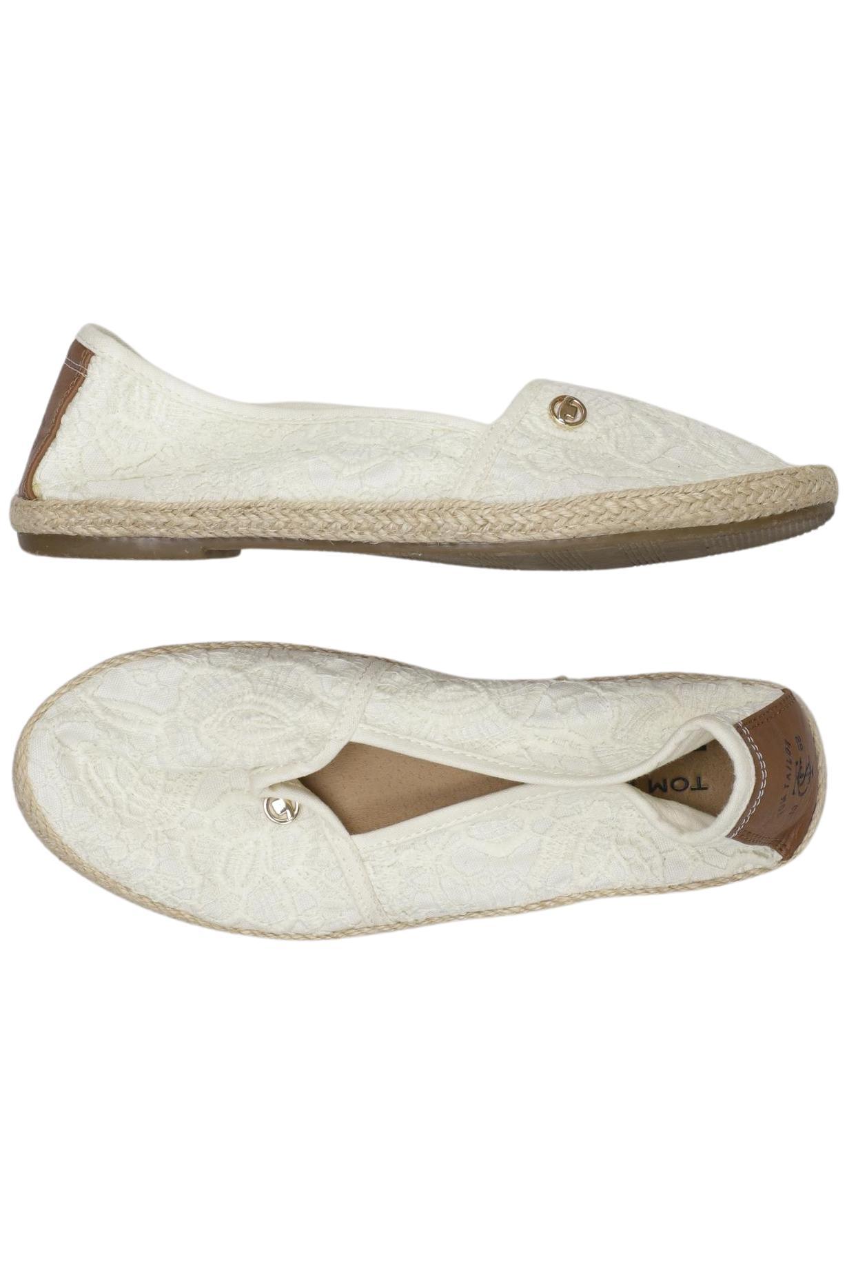 

Tom Tailor Damen Halbschuh, cremeweiß, Gr. 38