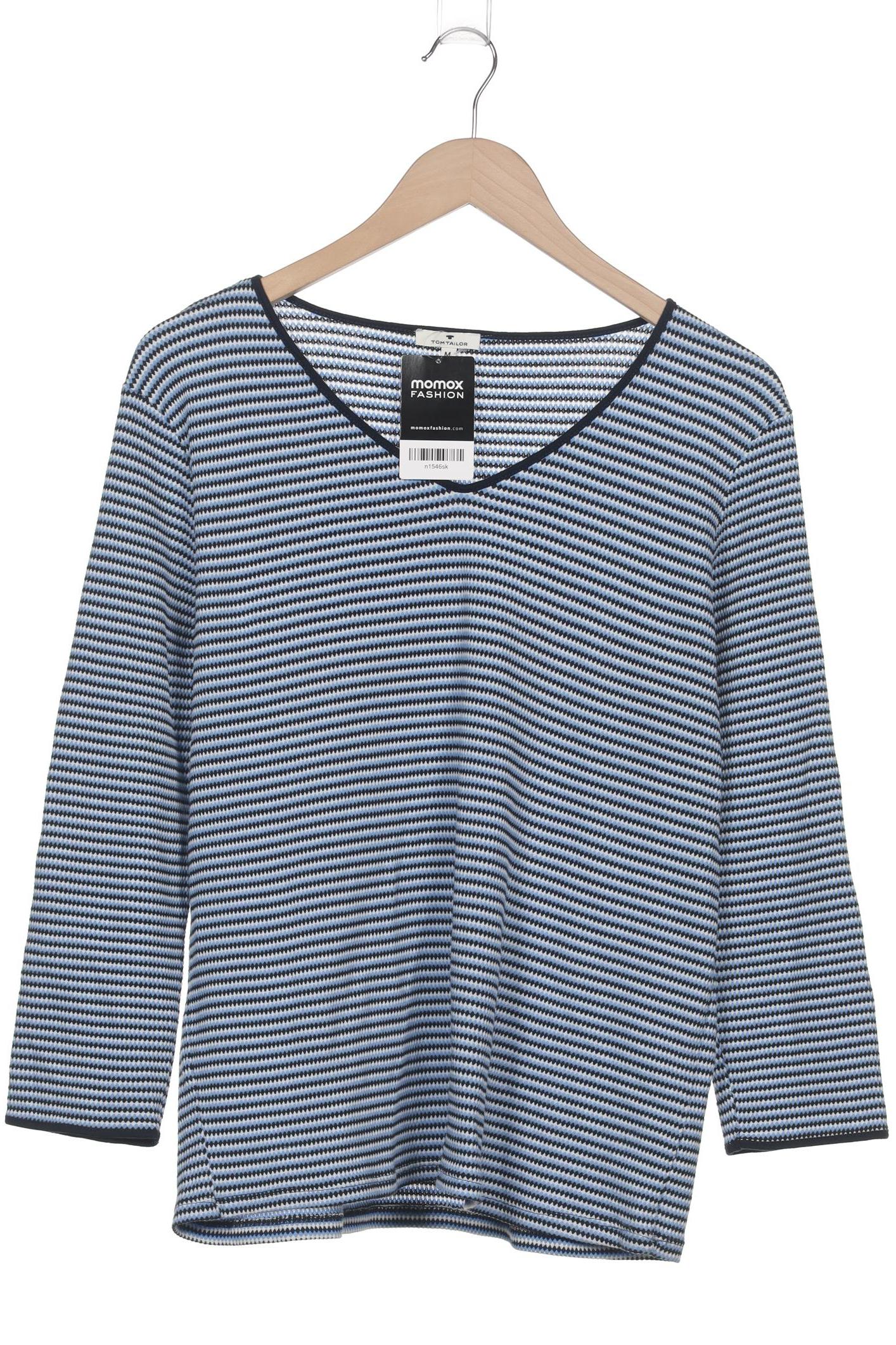 

Tom Tailor Damen Langarmshirt, blau, Gr. 38