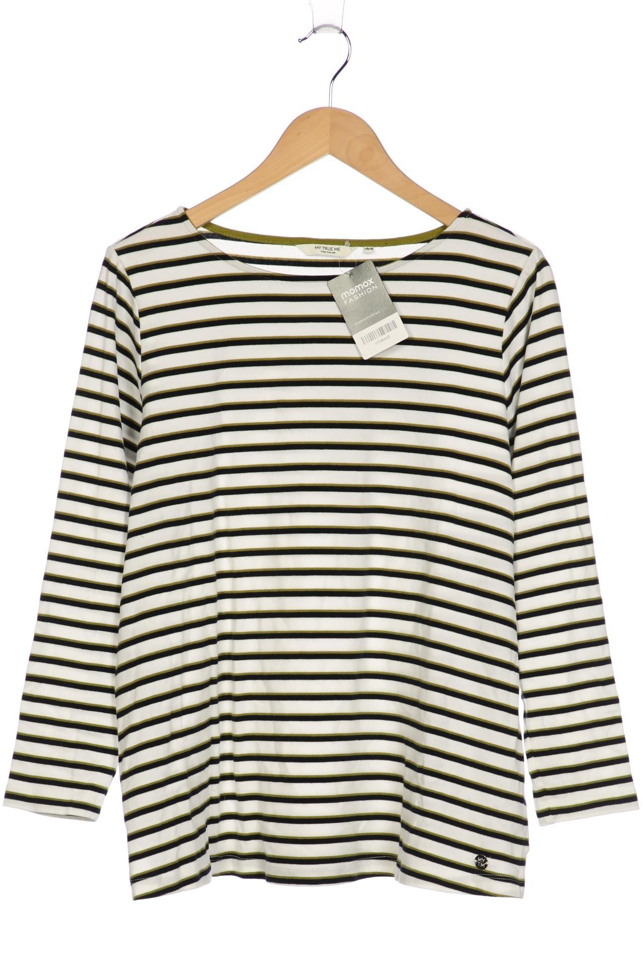

Tom Tailor Damen Langarmshirt, weiß, Gr. 44