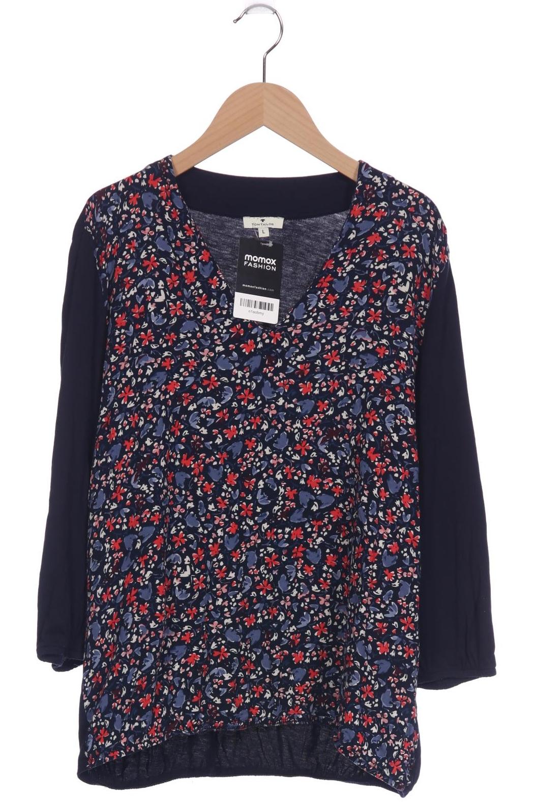 

Tom Tailor Damen Langarmshirt, marineblau, Gr. 42