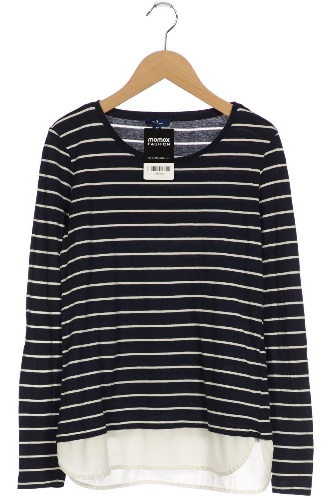 Thumbnail - Tom Tailor Damen Langarmshirt, marineblau, Gr. 34