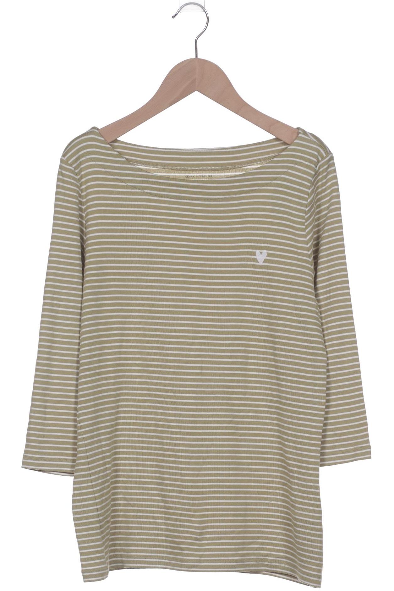 

Tom Tailor Damen Langarmshirt, grün, Gr. 42