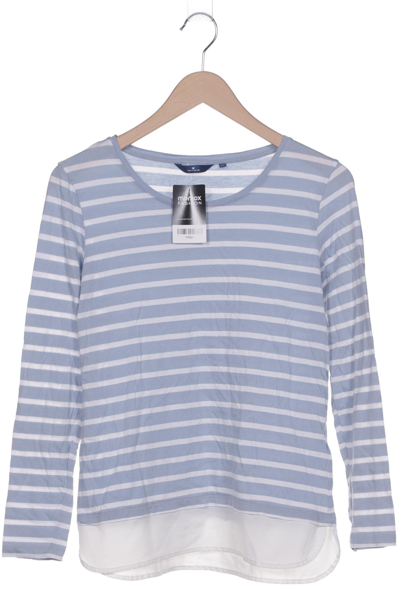 

Tom Tailor Damen Langarmshirt, blau, Gr. 38