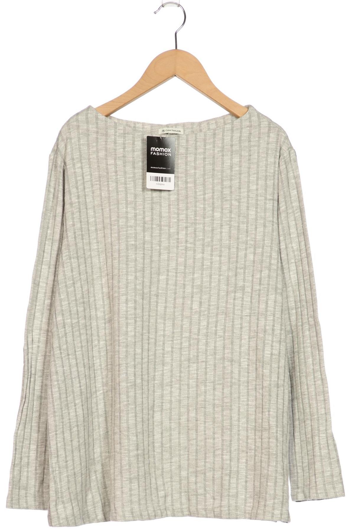 

Tom Tailor Damen Langarmshirt, grau, Gr. 46
