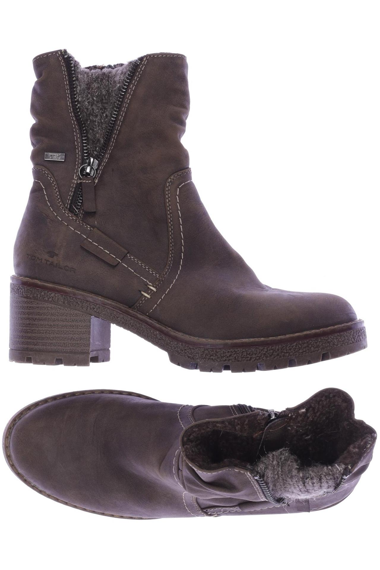 

Tom Tailor Damen Stiefelette, braun, Gr. 37