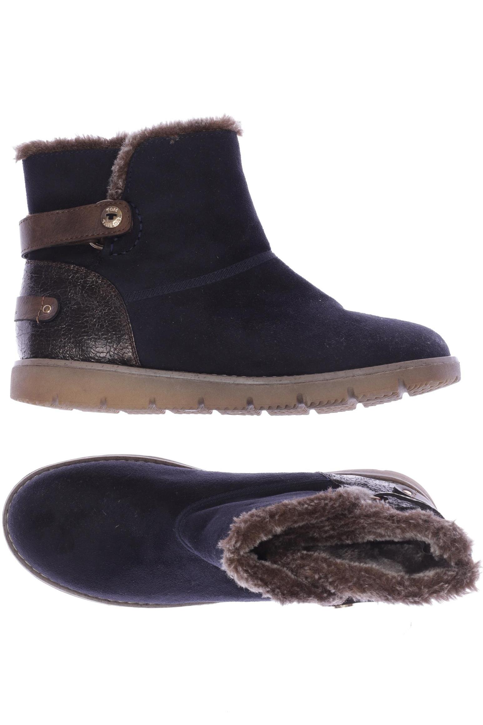 

Tom Tailor Damen Stiefelette, marineblau