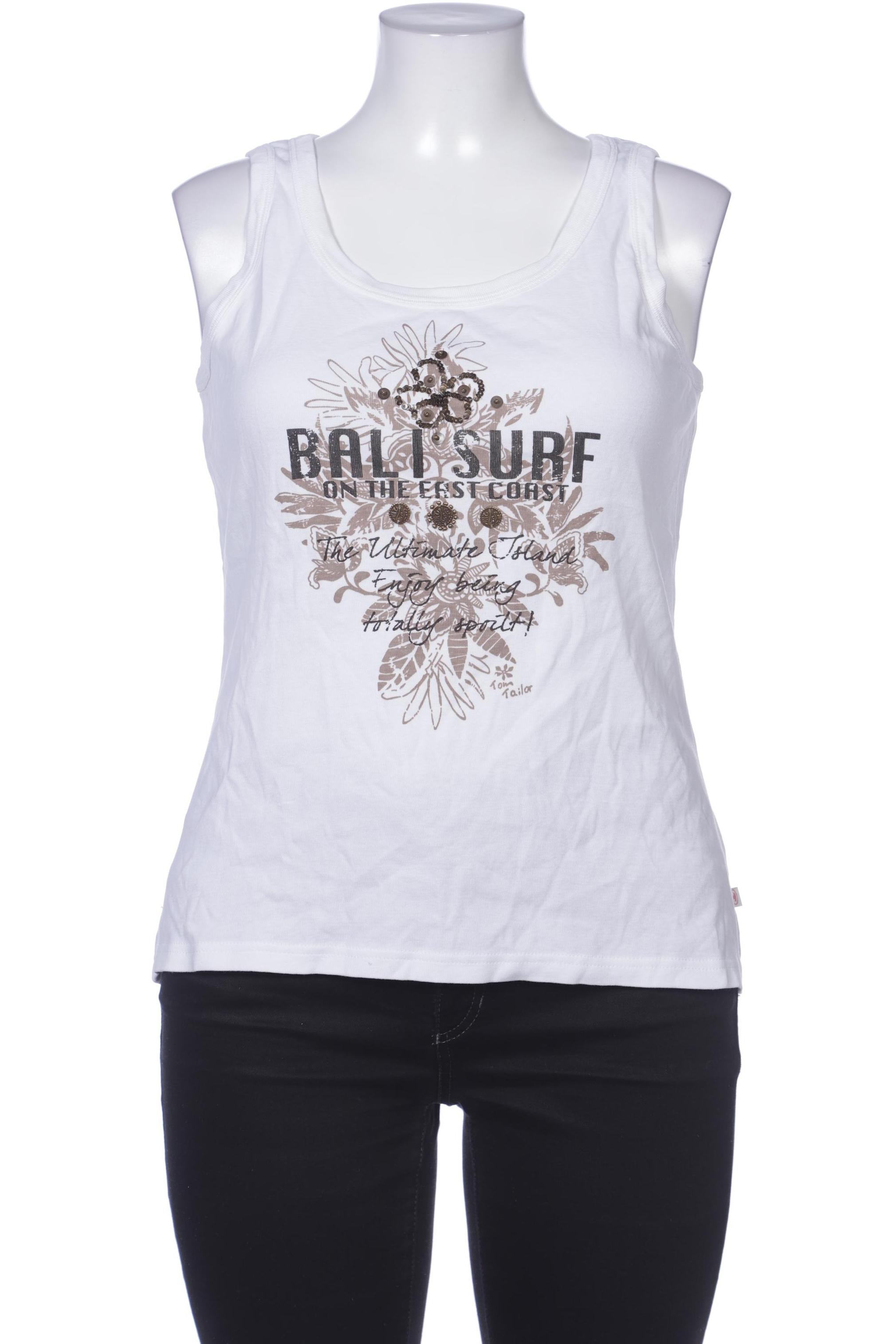 

Tom Tailor Damen Top, weiß, Gr. 44