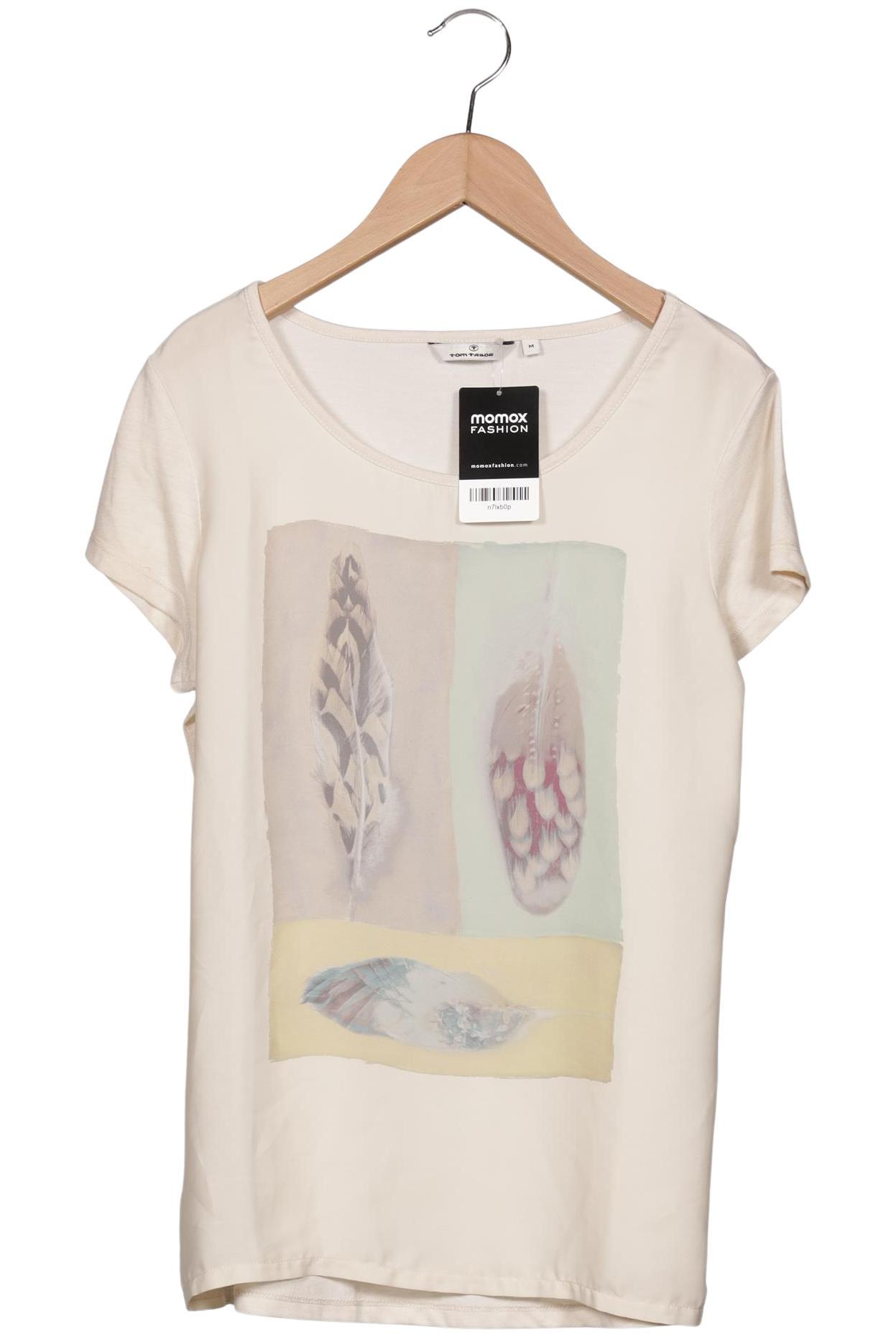 

Tom Tailor Damen T-Shirt, beige, Gr. 38