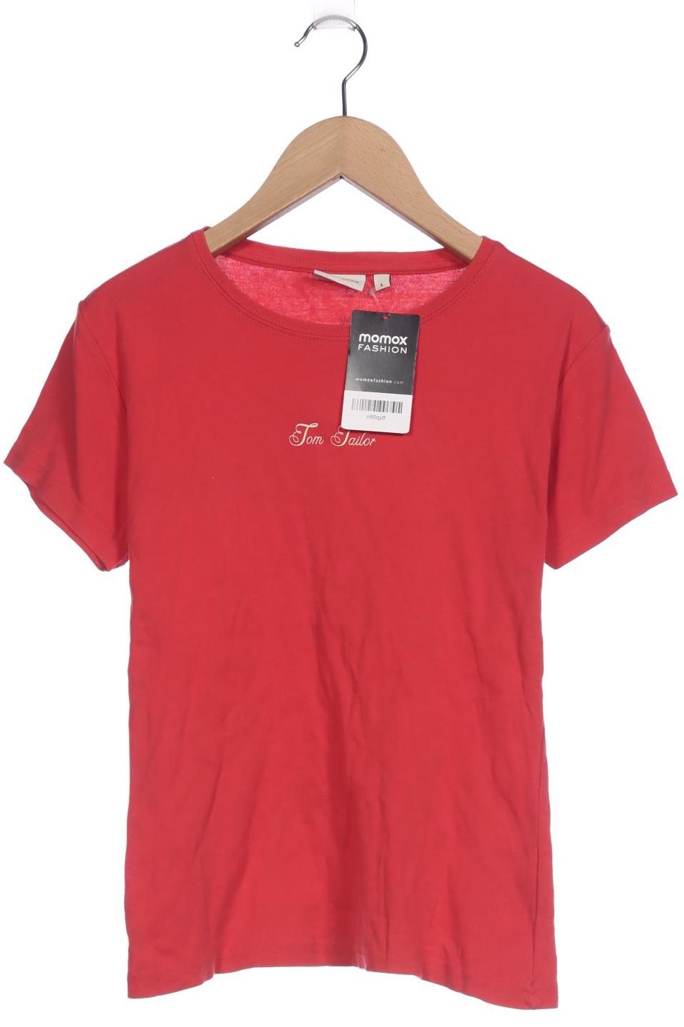 

Tom Tailor Damen T-Shirt, rot, Gr. 42