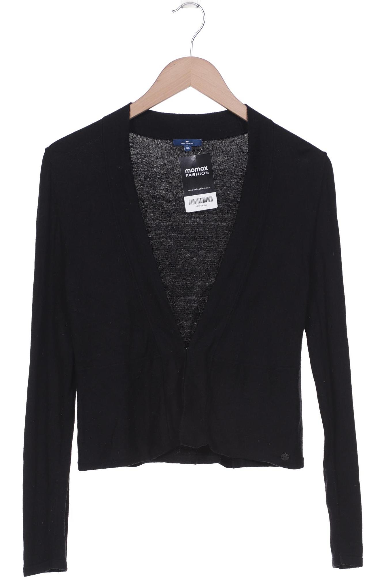 

Tom Tailor Damen Strickjacke, schwarz