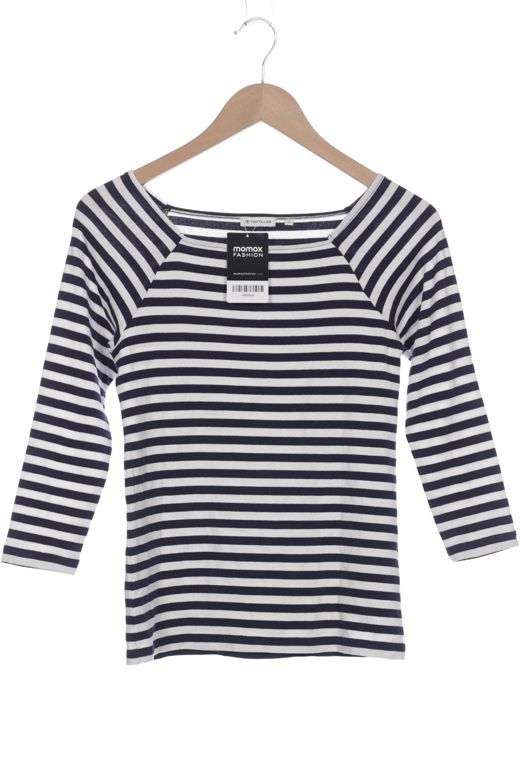 

Tom Tailor Damen Langarmshirt, marineblau, Gr. 36