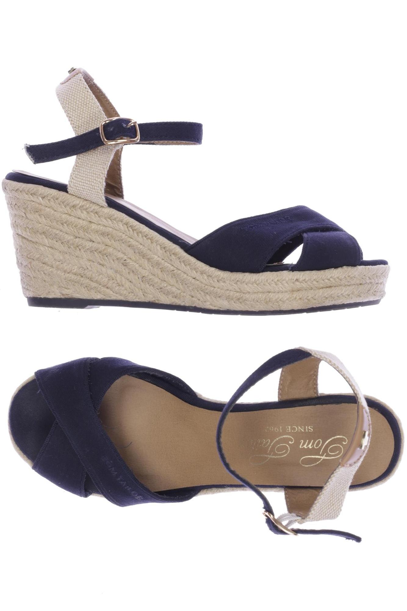 

Tom Tailor Damen Sandale, marineblau, Gr. 36