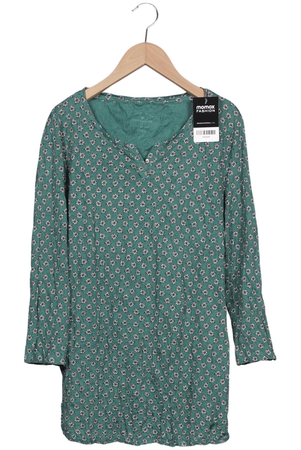 

Tom Tailor Damen Langarmshirt, grün, Gr. 38