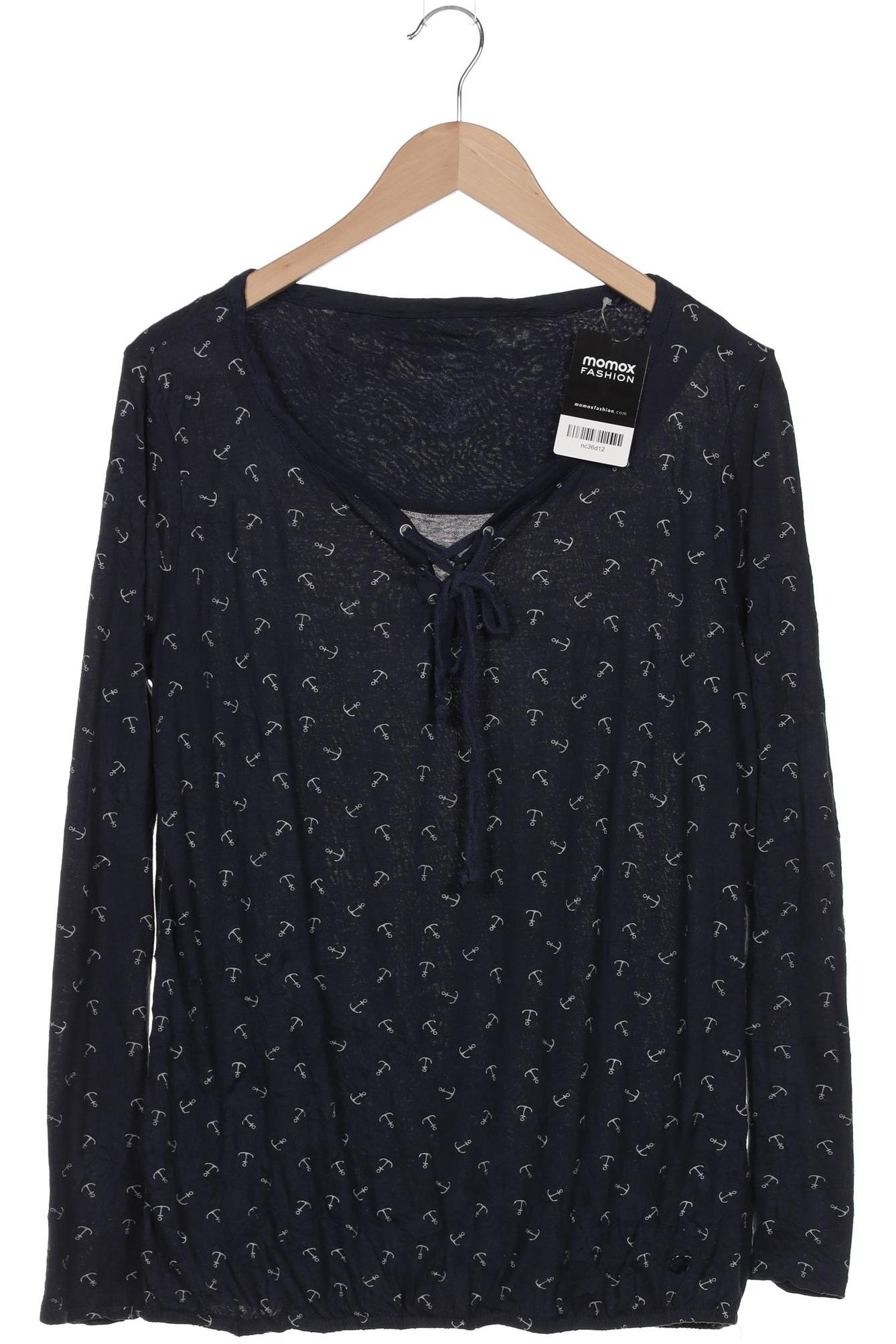

Tom Tailor Damen Langarmshirt, marineblau, Gr. 42