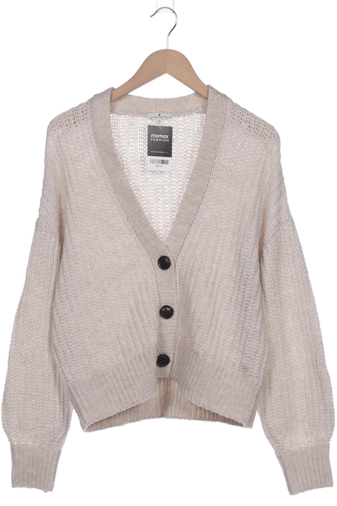 

Tom Tailor Damen Strickjacke, beige, Gr. 42