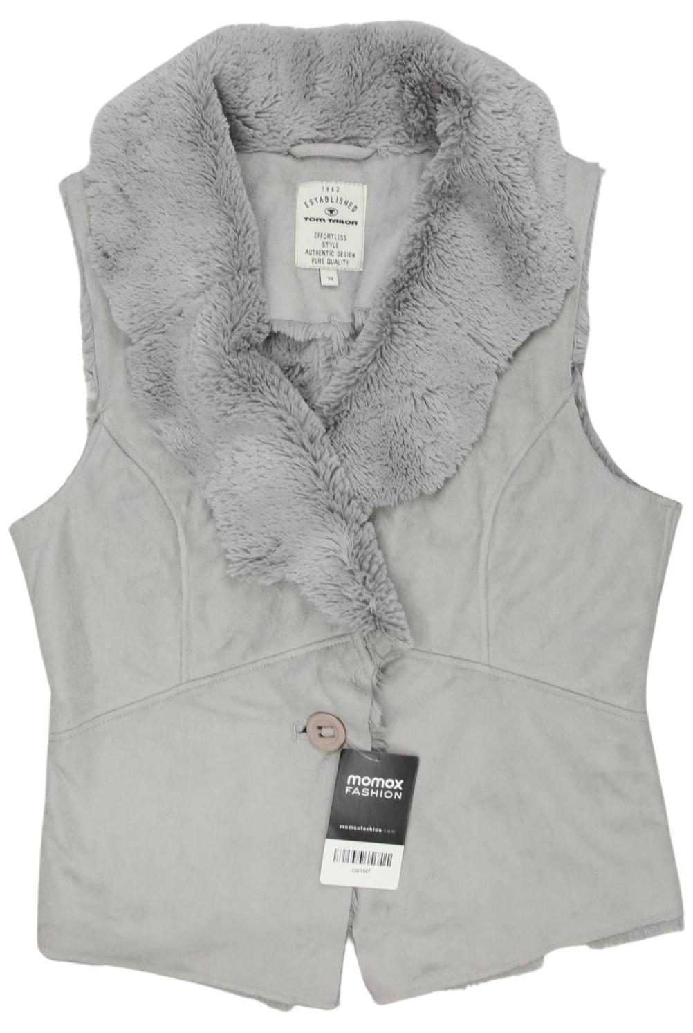 

Tom Tailor Damen Weste, grau, Gr. 38