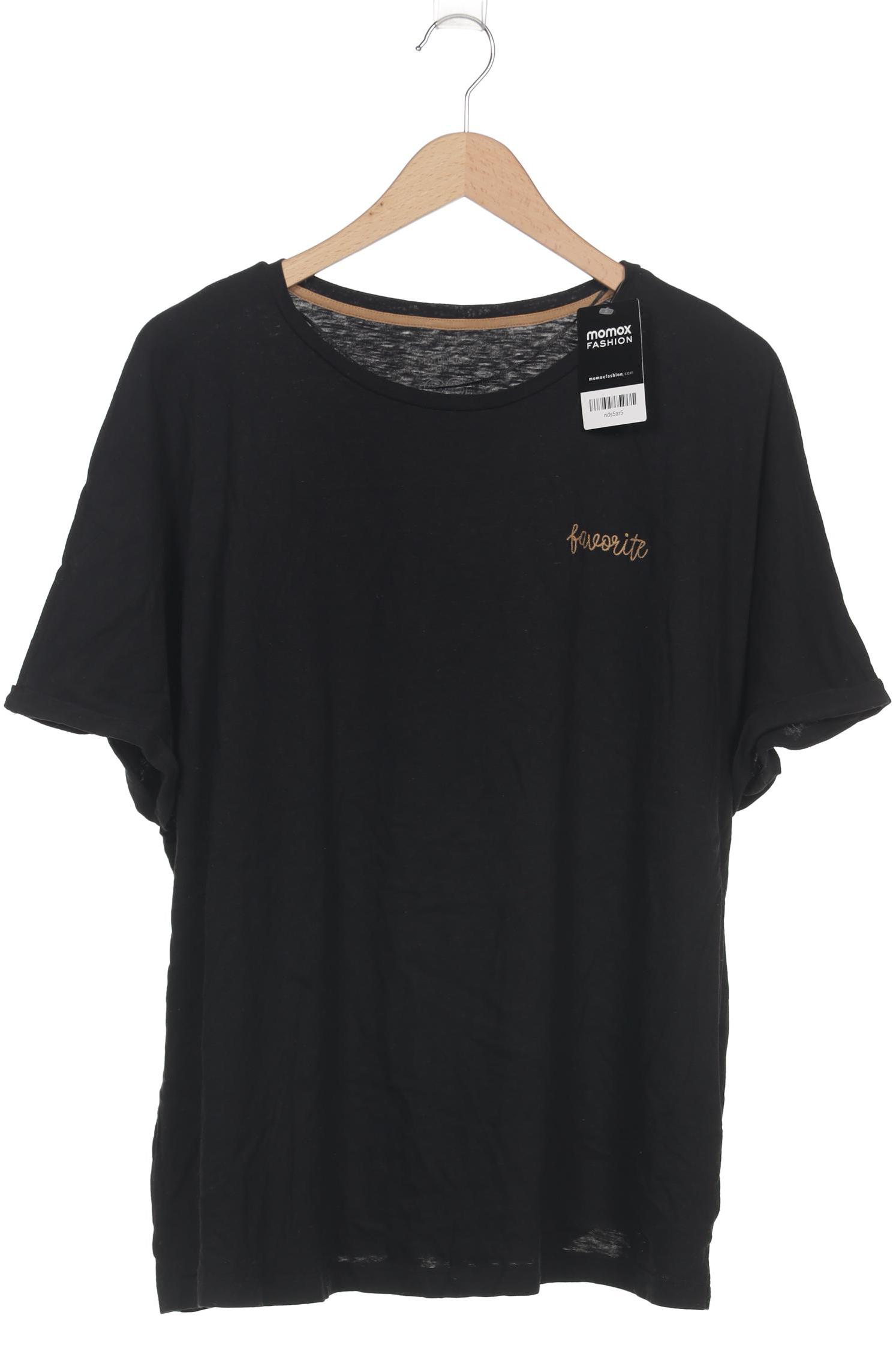 

Tom Tailor Damen T-Shirt, schwarz, Gr. 52