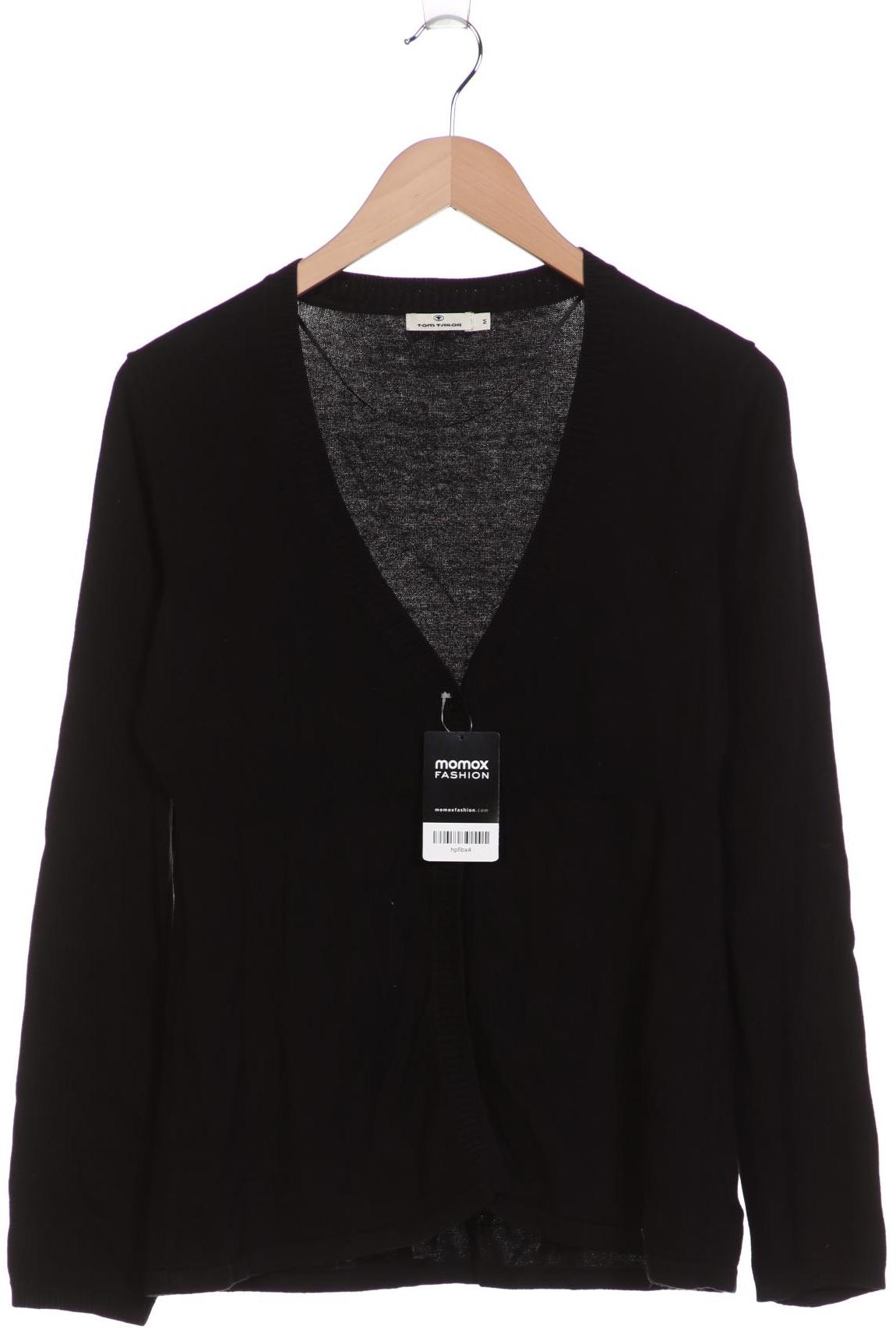 

Tom Tailor Damen Strickjacke, schwarz, Gr. 38