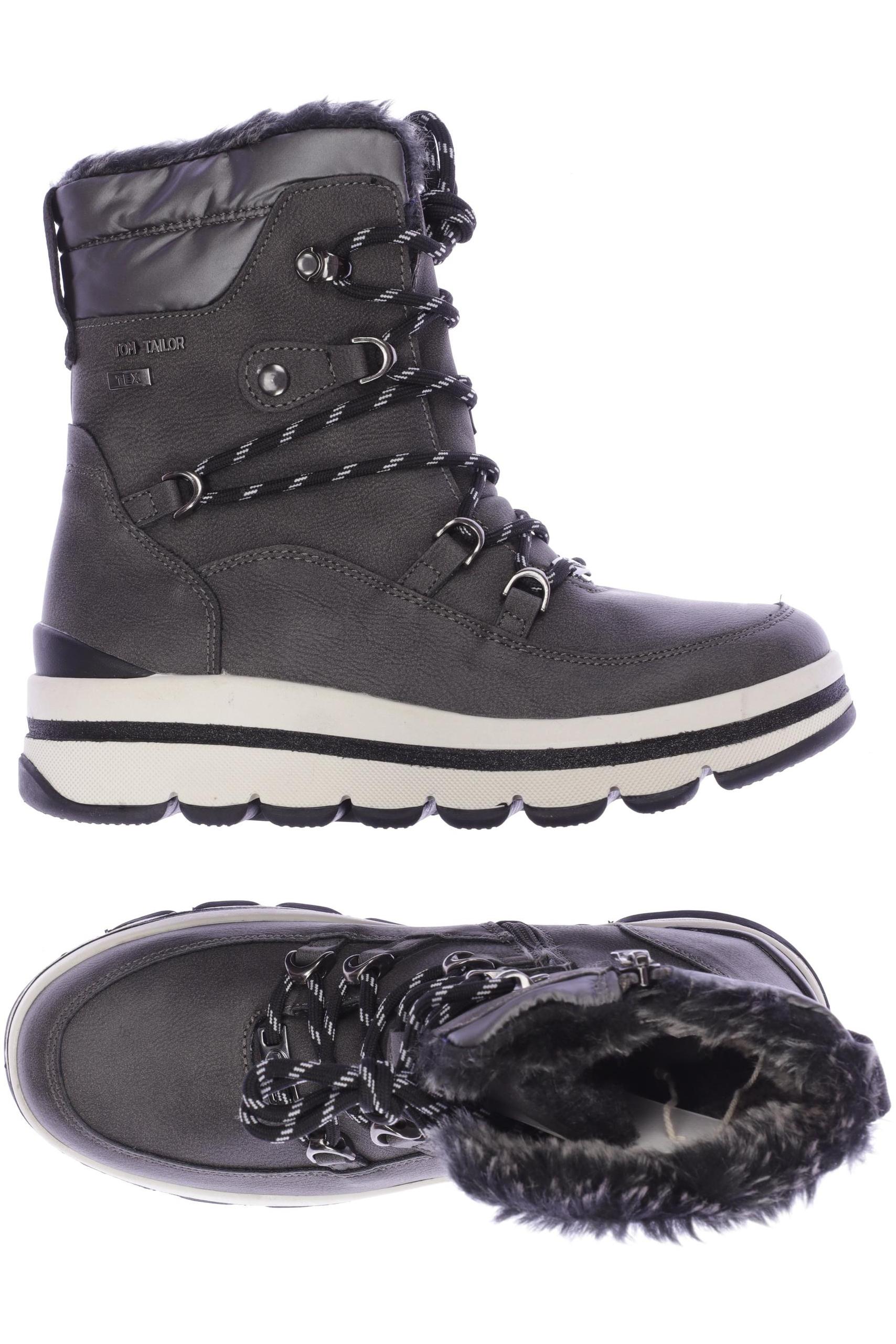 

Tom Tailor Damen Stiefelette, grau, Gr. 37