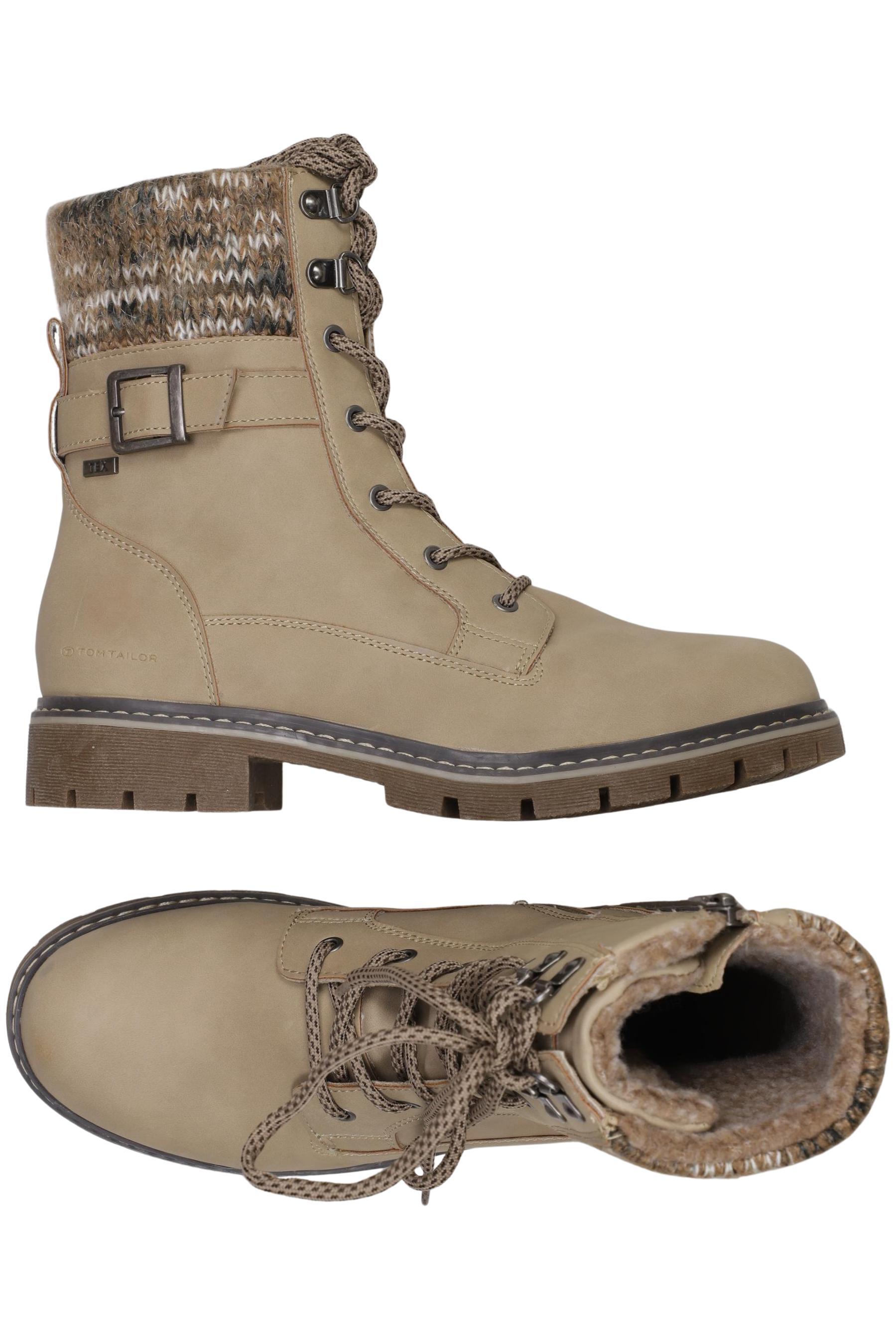 

Tom Tailor Damen Stiefelette, beige, Gr. 39