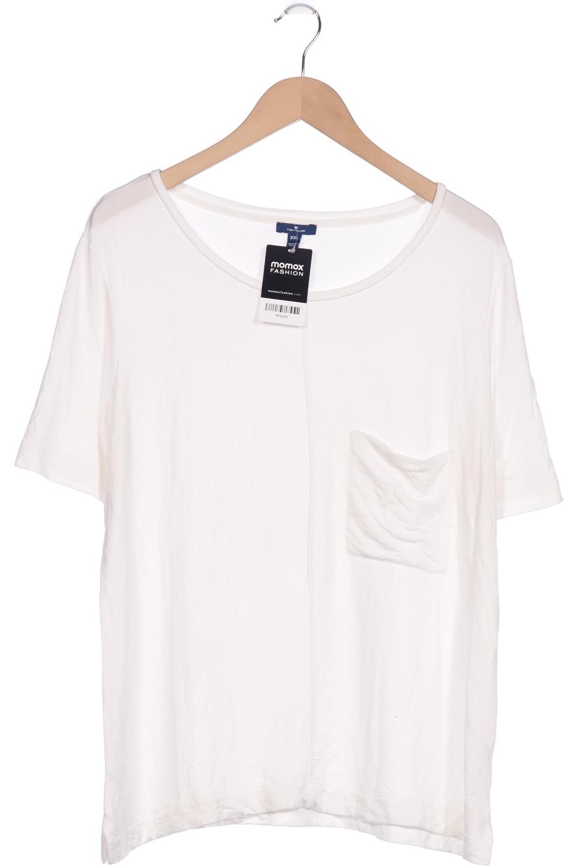 

Tom Tailor Damen T-Shirt, weiß, Gr. 46