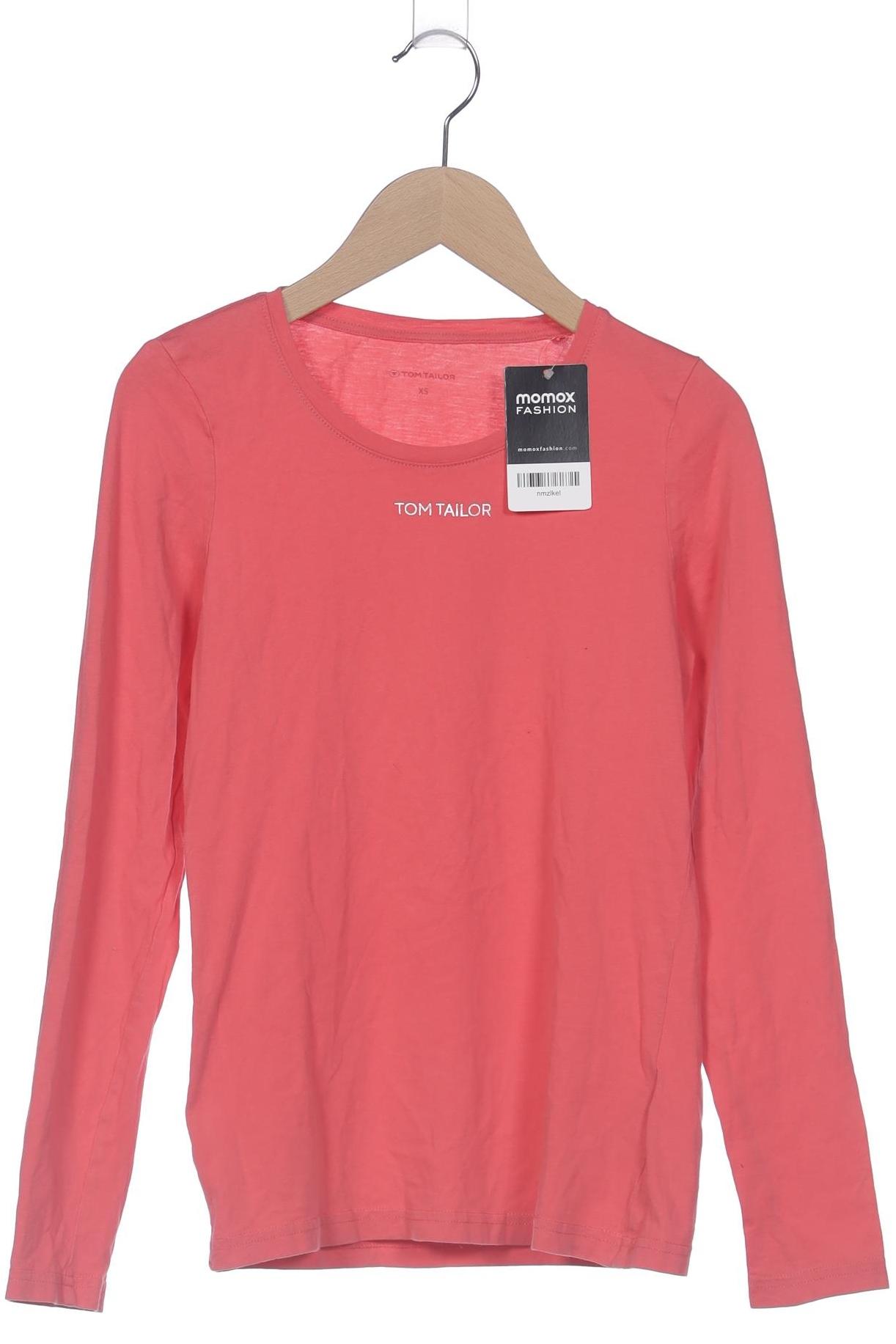 

Tom Tailor Damen Langarmshirt, pink, Gr. 34