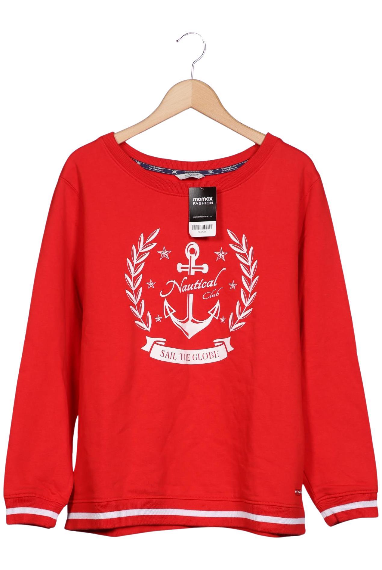 

Tom Tailor Damen Sweatshirt, rot, Gr. 48