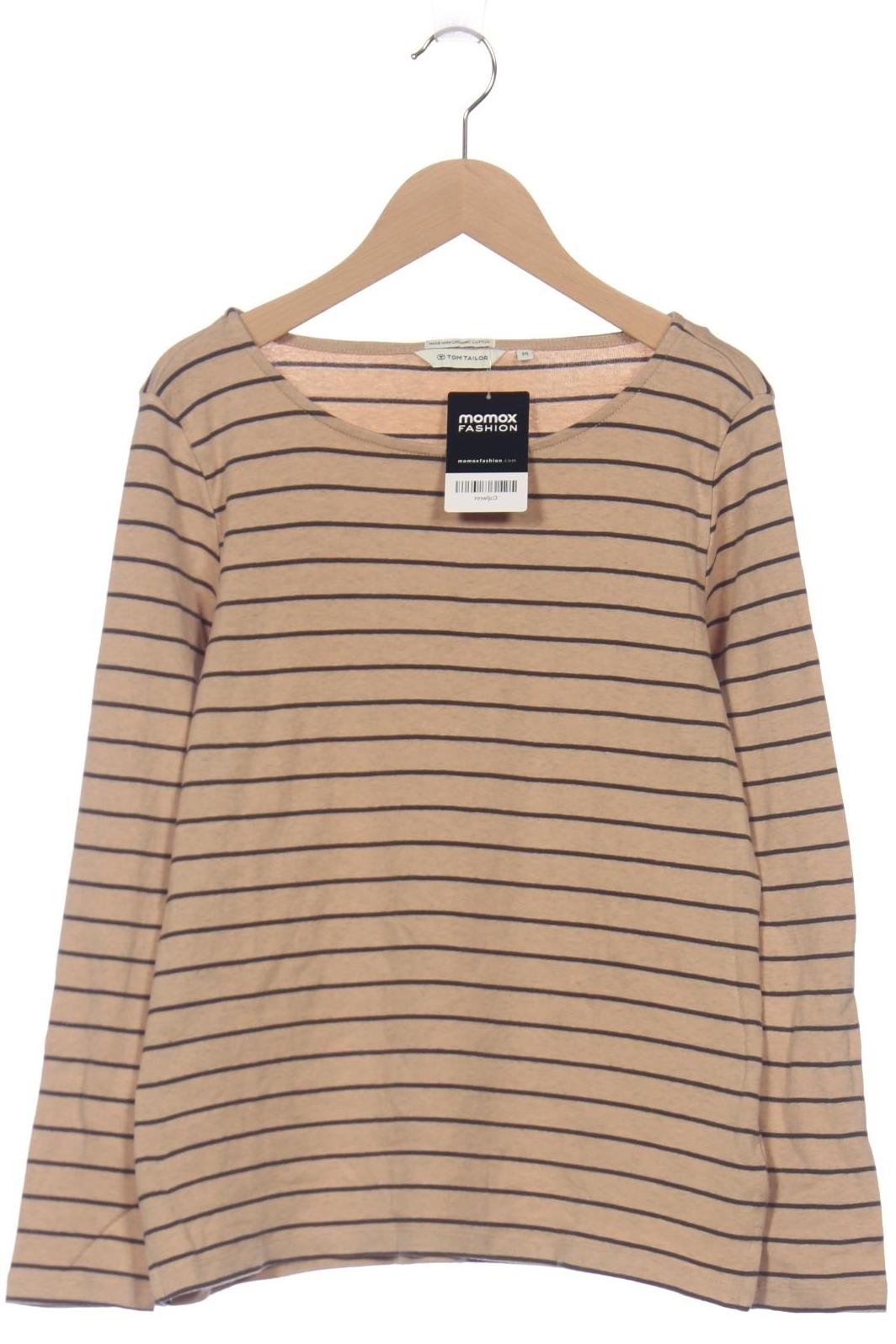 

Tom Tailor Damen Langarmshirt, beige, Gr. 38